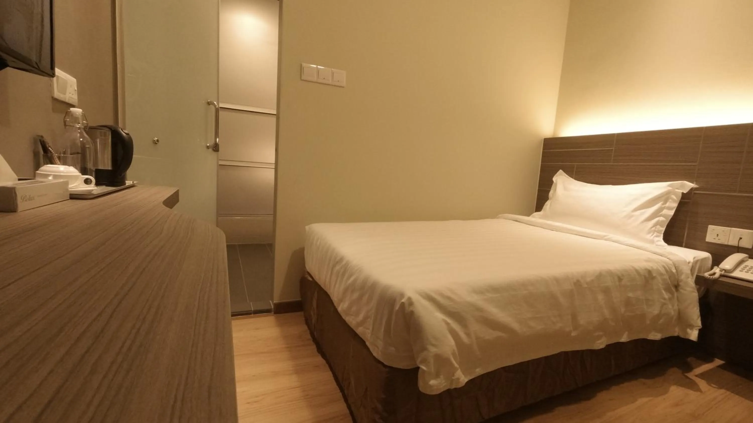 Bed in U Design Hotel Kuala Lipis