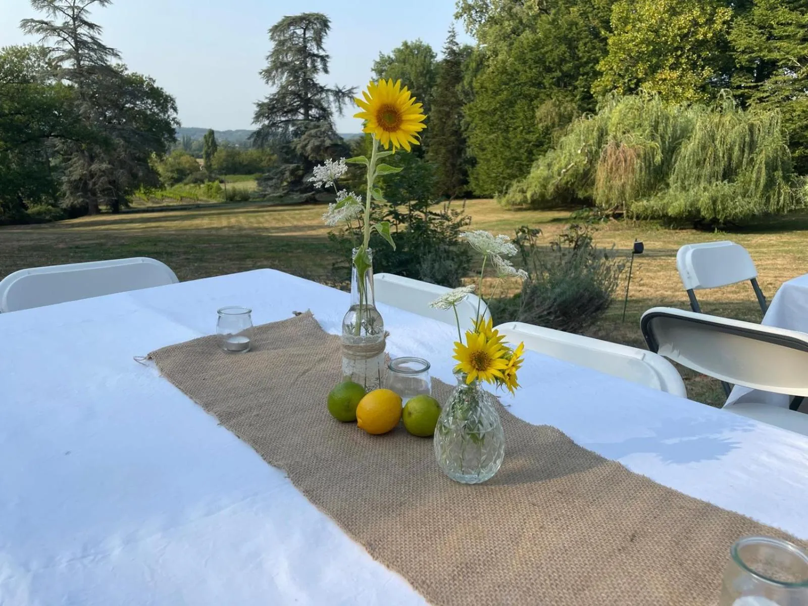 View (from property/room) in Château Le Méjean