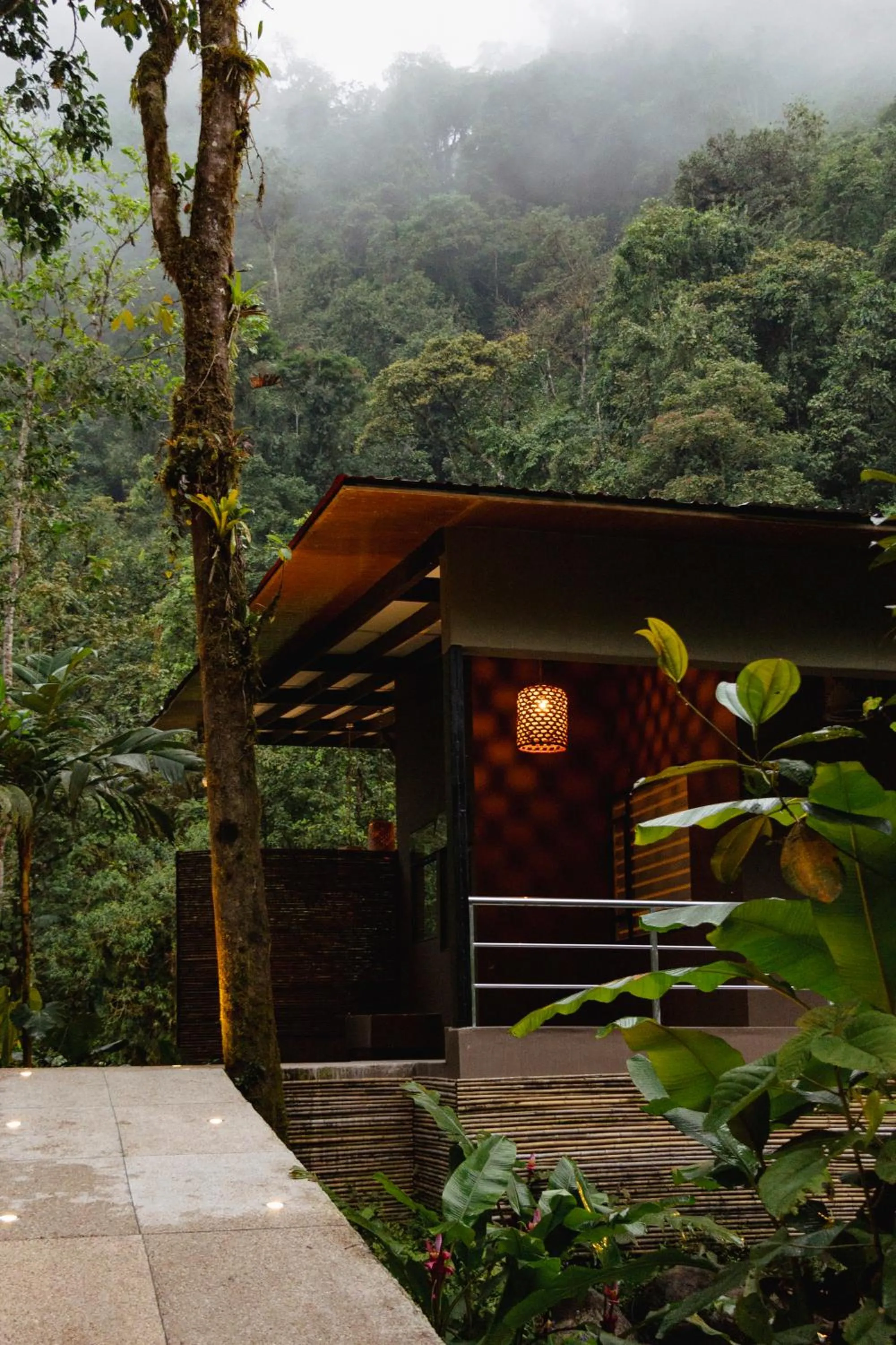 Property building in Mindo Garden Lodge and Wildlife Reserve