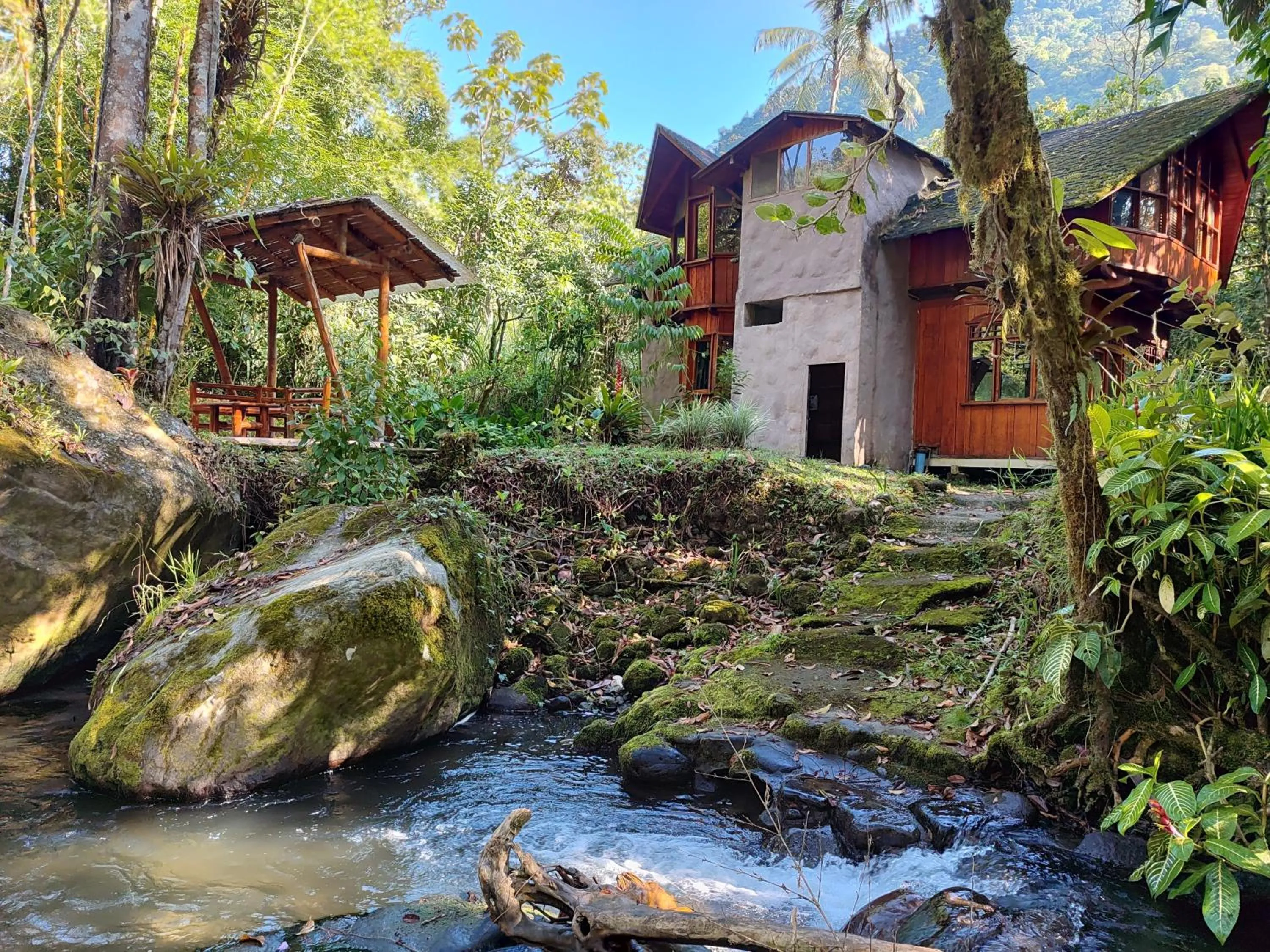 Property building in Mindo Garden Lodge and Wildlife Reserve