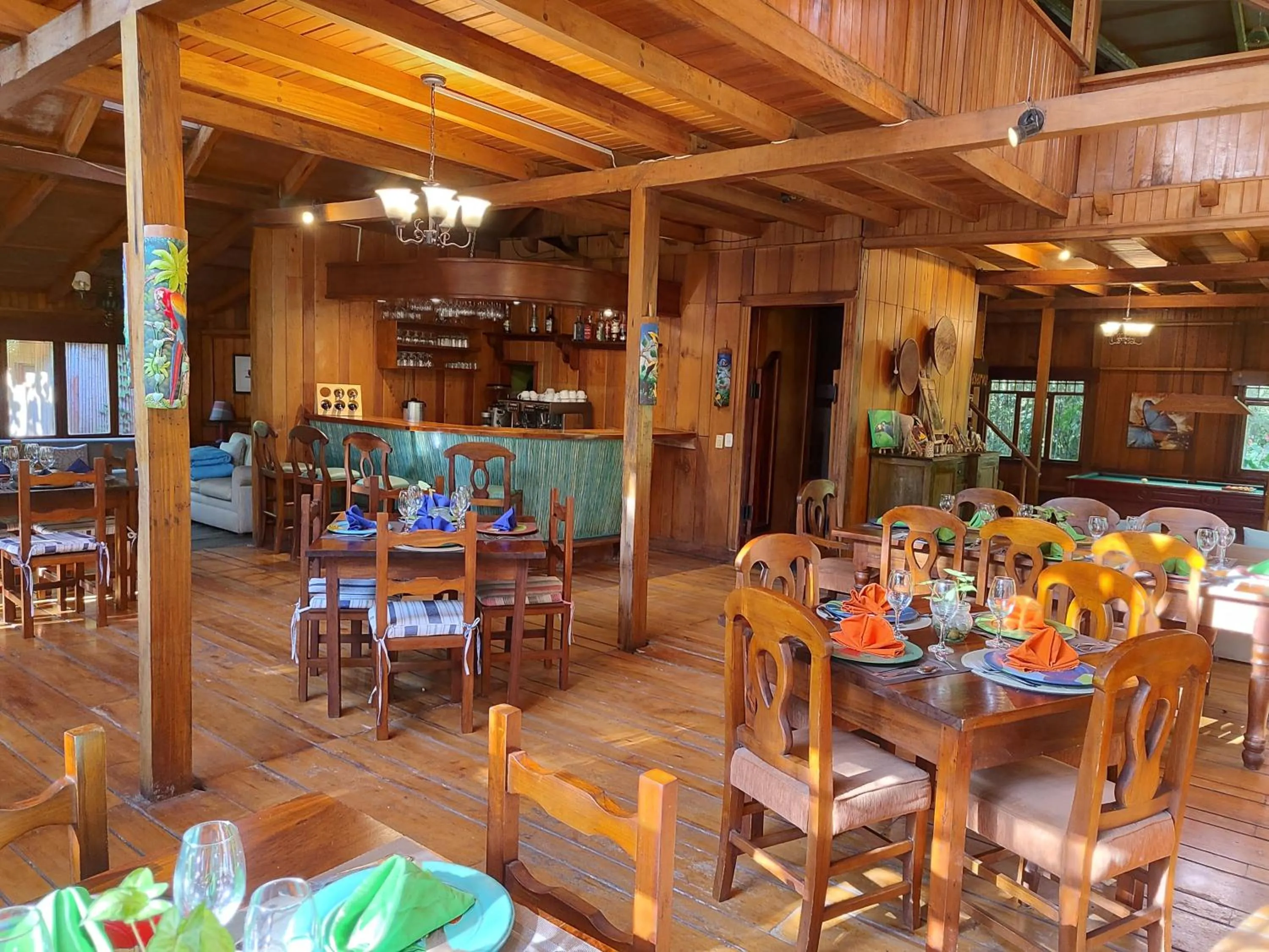Restaurant/places to eat in Mindo Garden Lodge and Wildlife Reserve