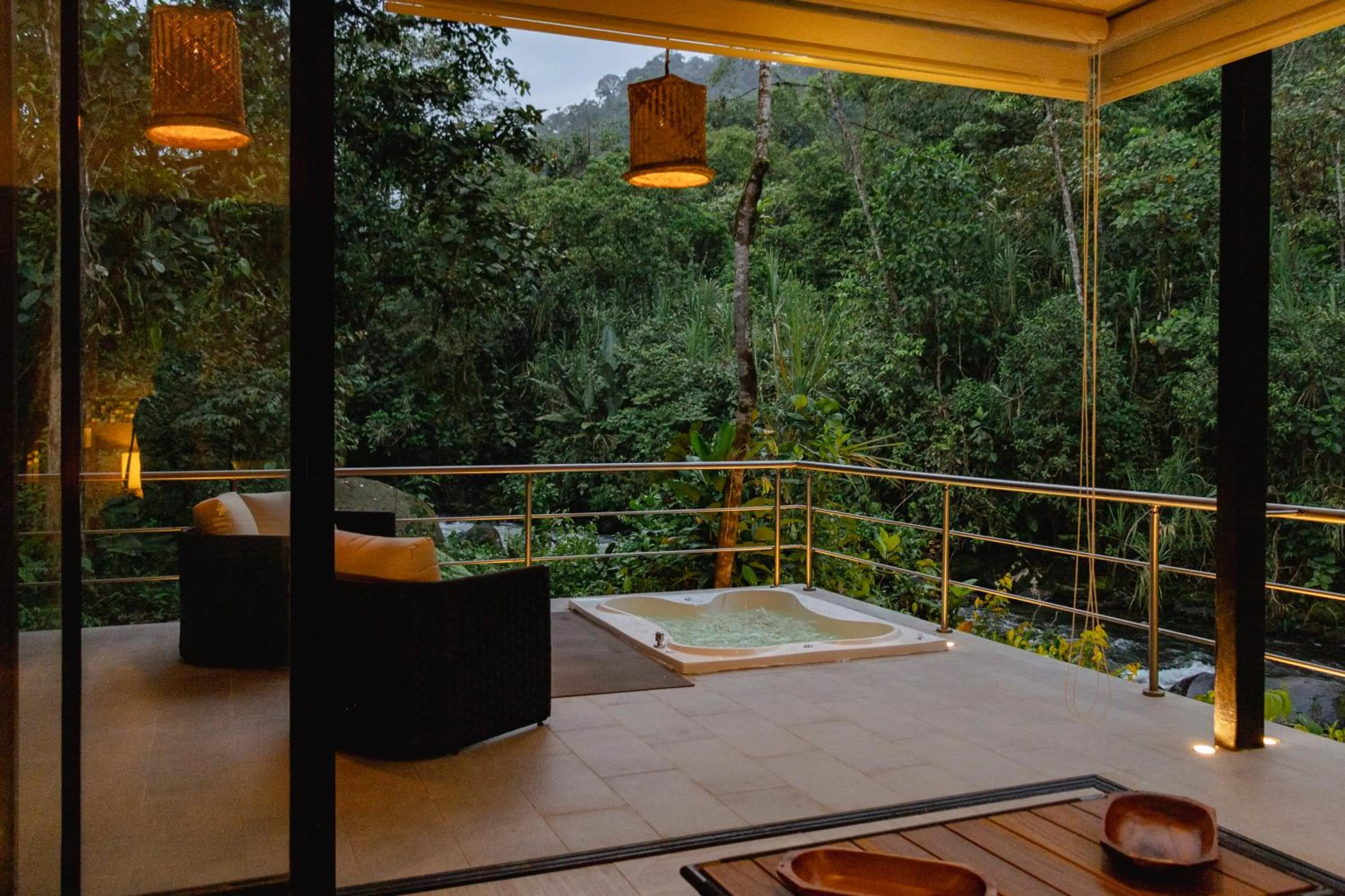 Natural landscape, Bed in Mindo Garden Lodge and Wildlife Reserve