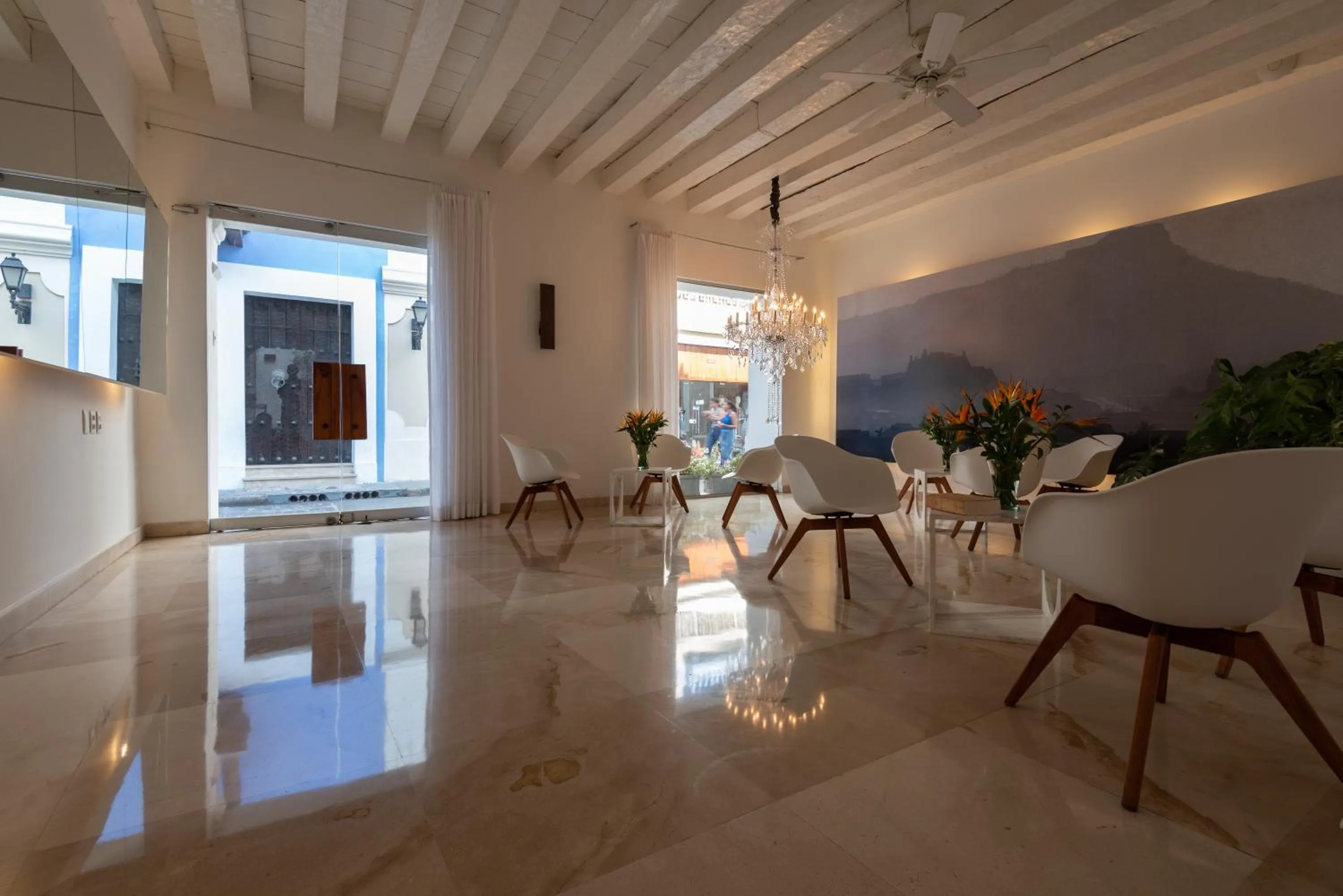 Lobby or reception in Delirio Hotel