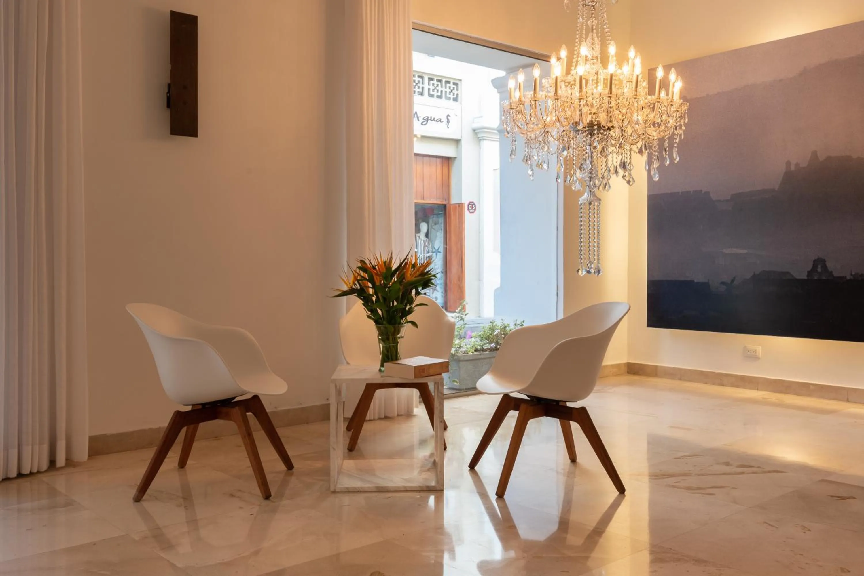 Lobby or reception in Delirio Hotel