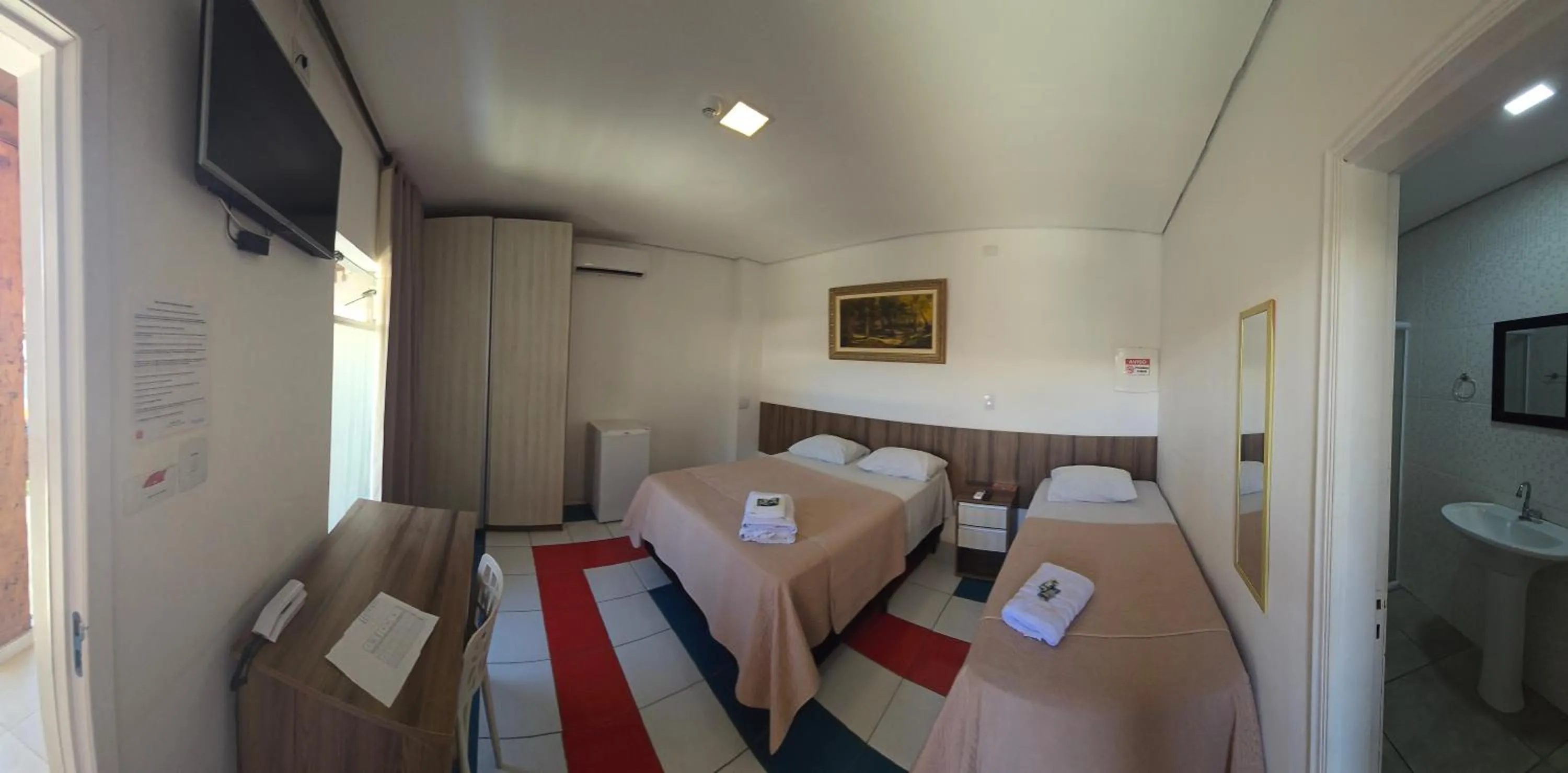 Bed in Hotel Itu Shopping