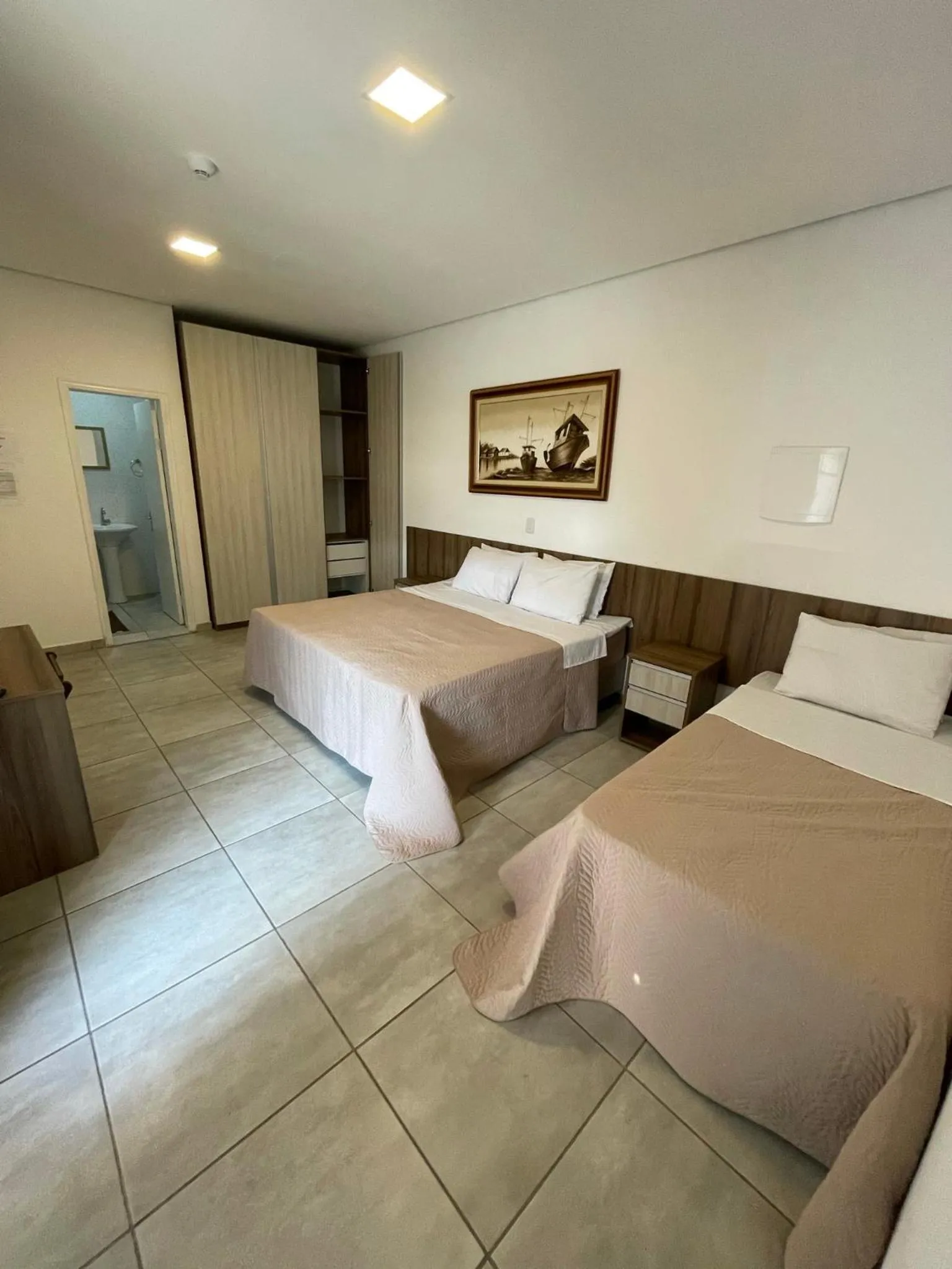 Bed in Hotel Itu Shopping