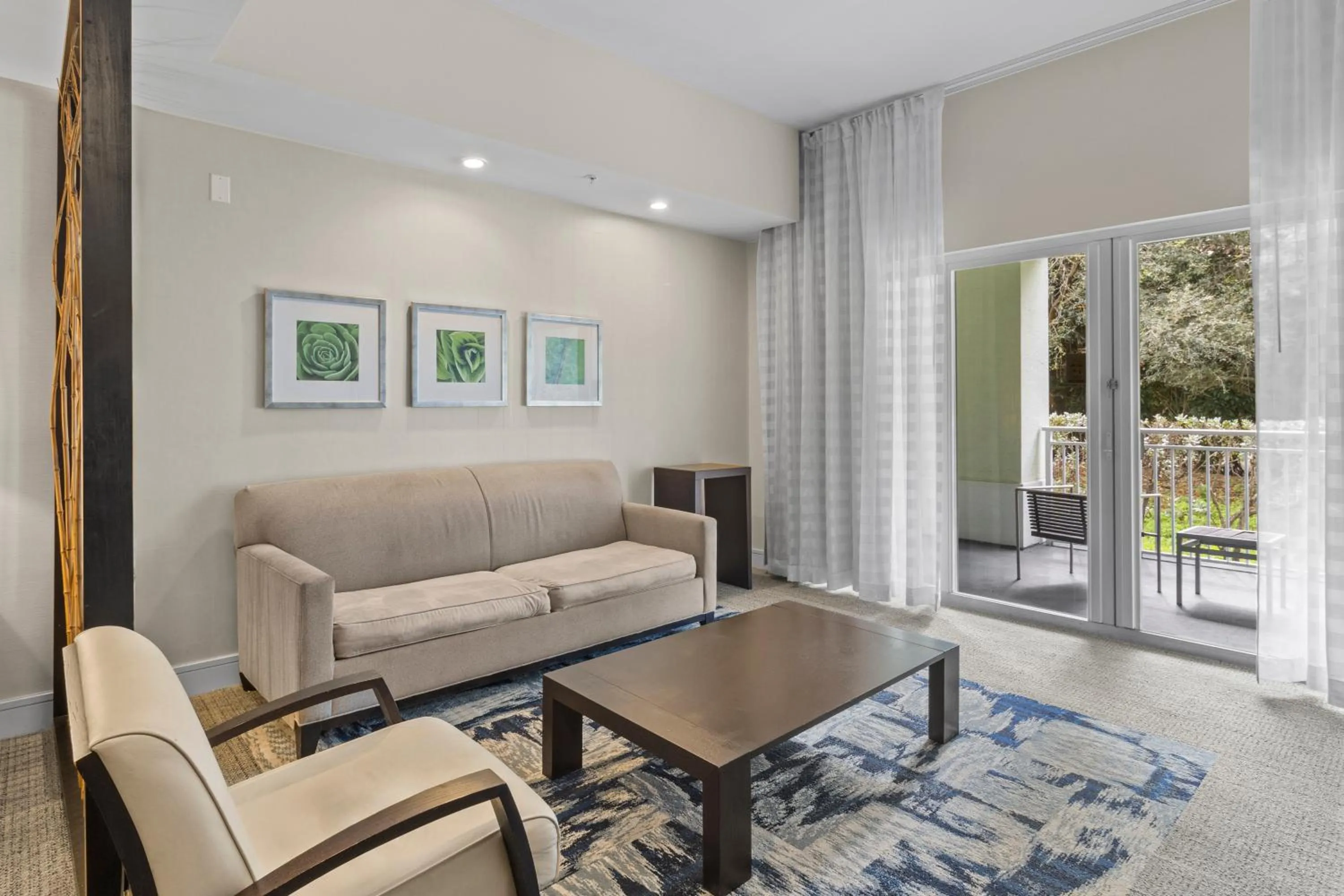 Living room in Provident Doral At The Blue