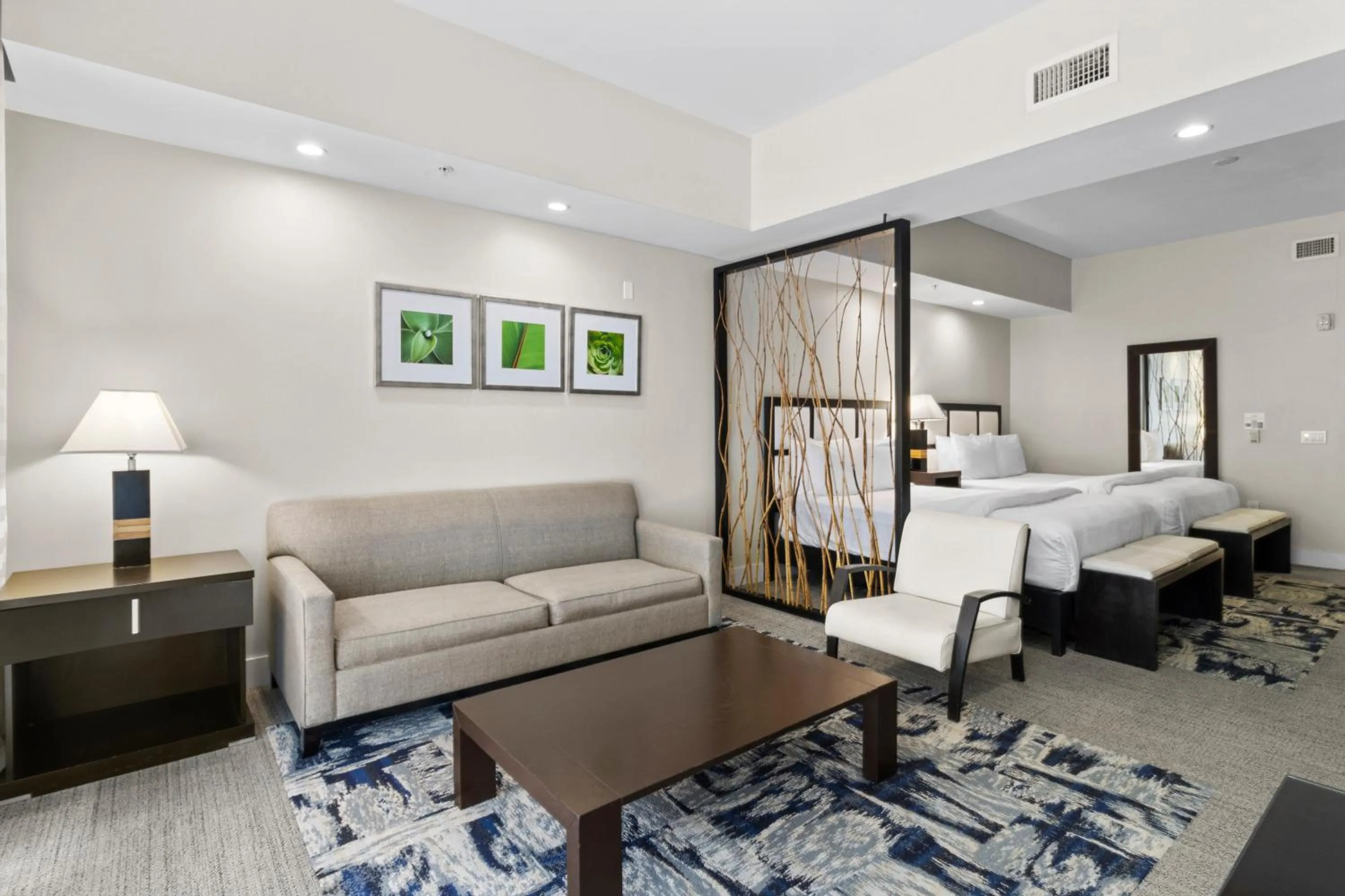Seating area, Bed in Provident Doral At The Blue