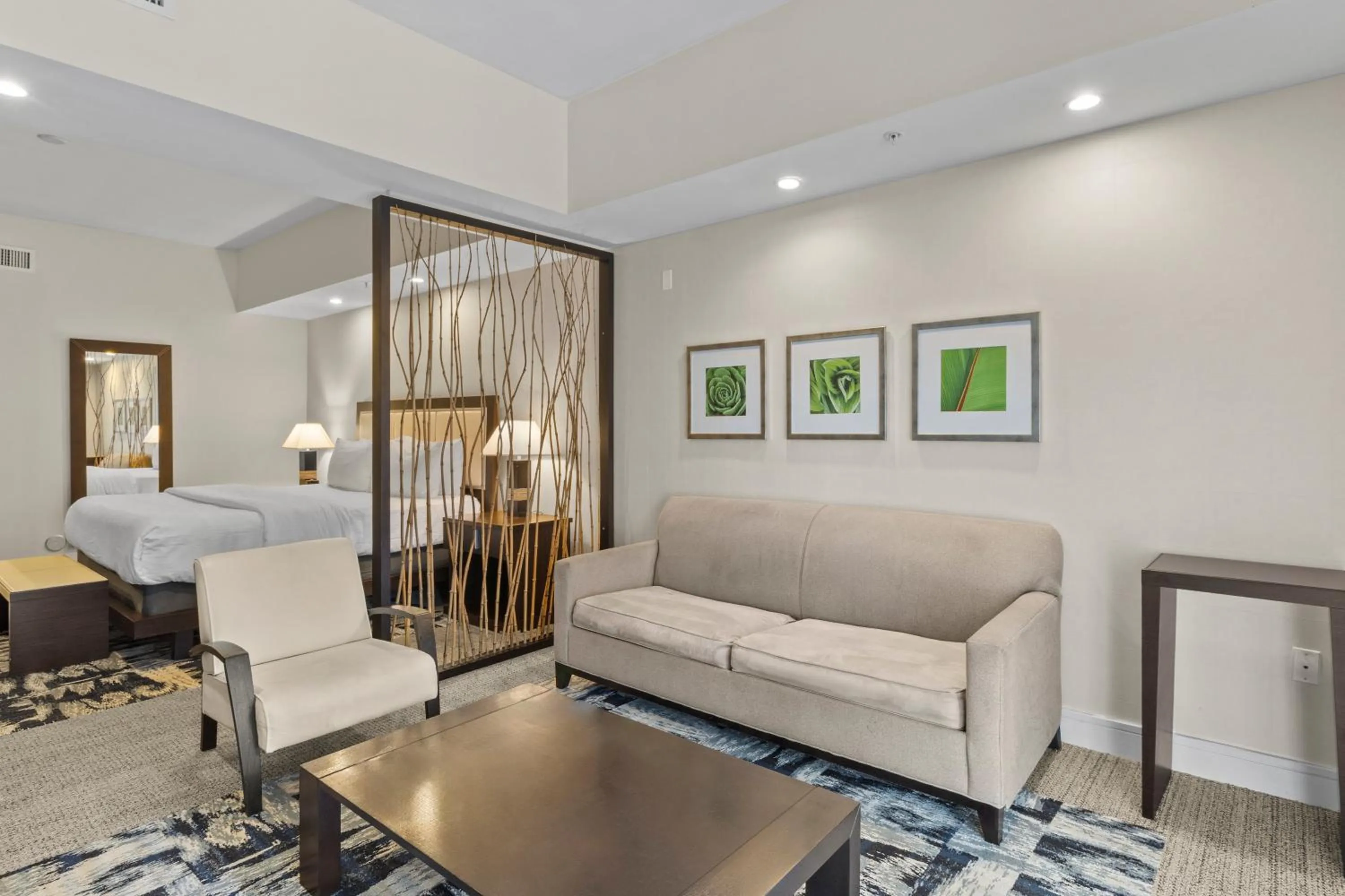 Living room in Provident Doral At The Blue