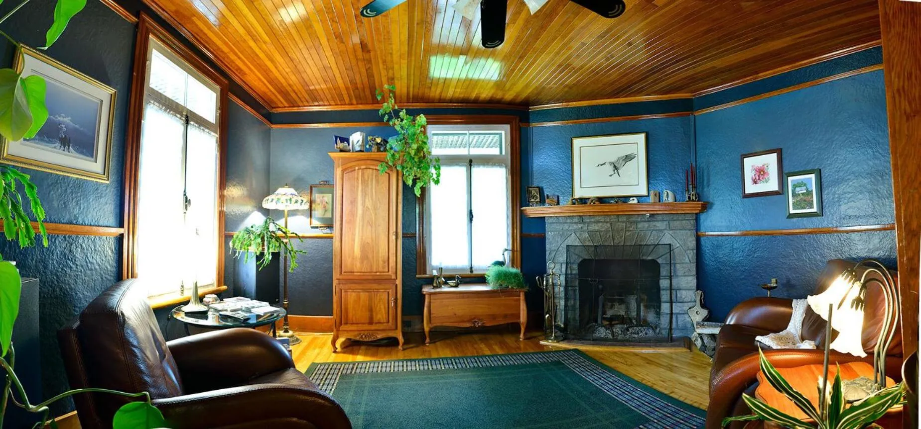 Living room in Auberge À La Chouenne