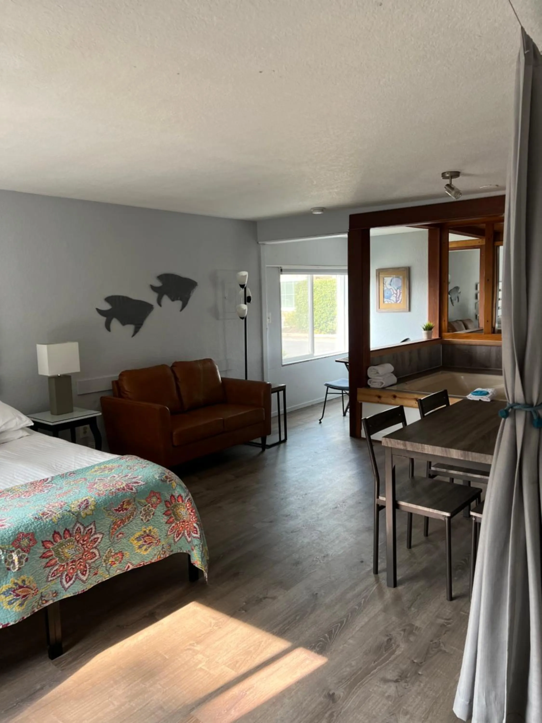 Bed in The Guesthouse Ocean View Cottages