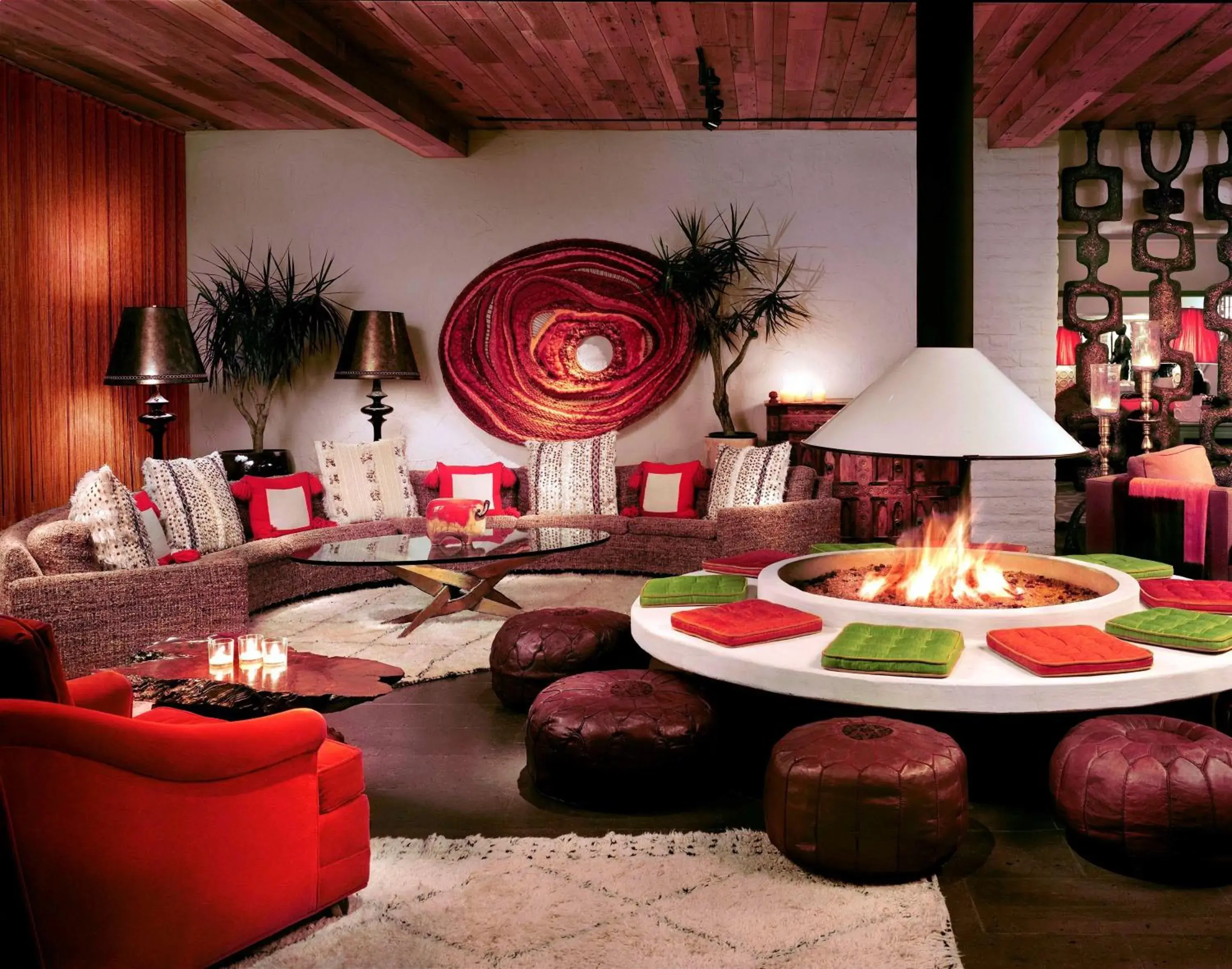 Lobby or reception in Parker Palm Springs Lobby or reception in Parker Palm Springs