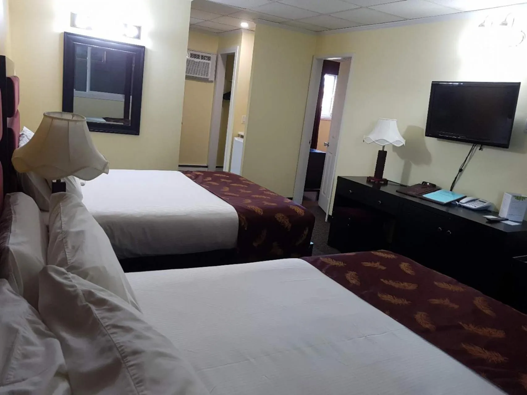 TV and multimedia, Bed in Alpine Inn & Suites