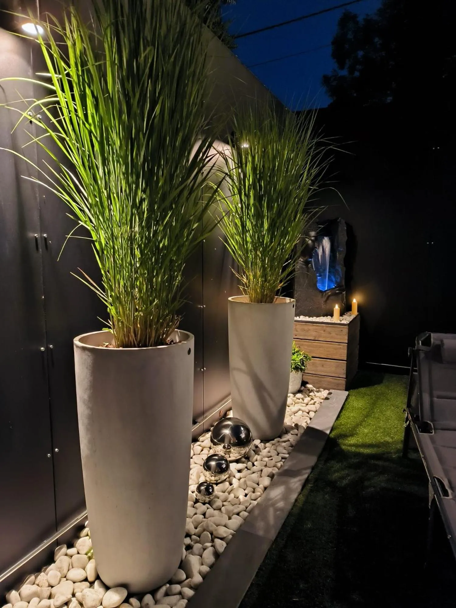 Night in Le Nid d'Ange