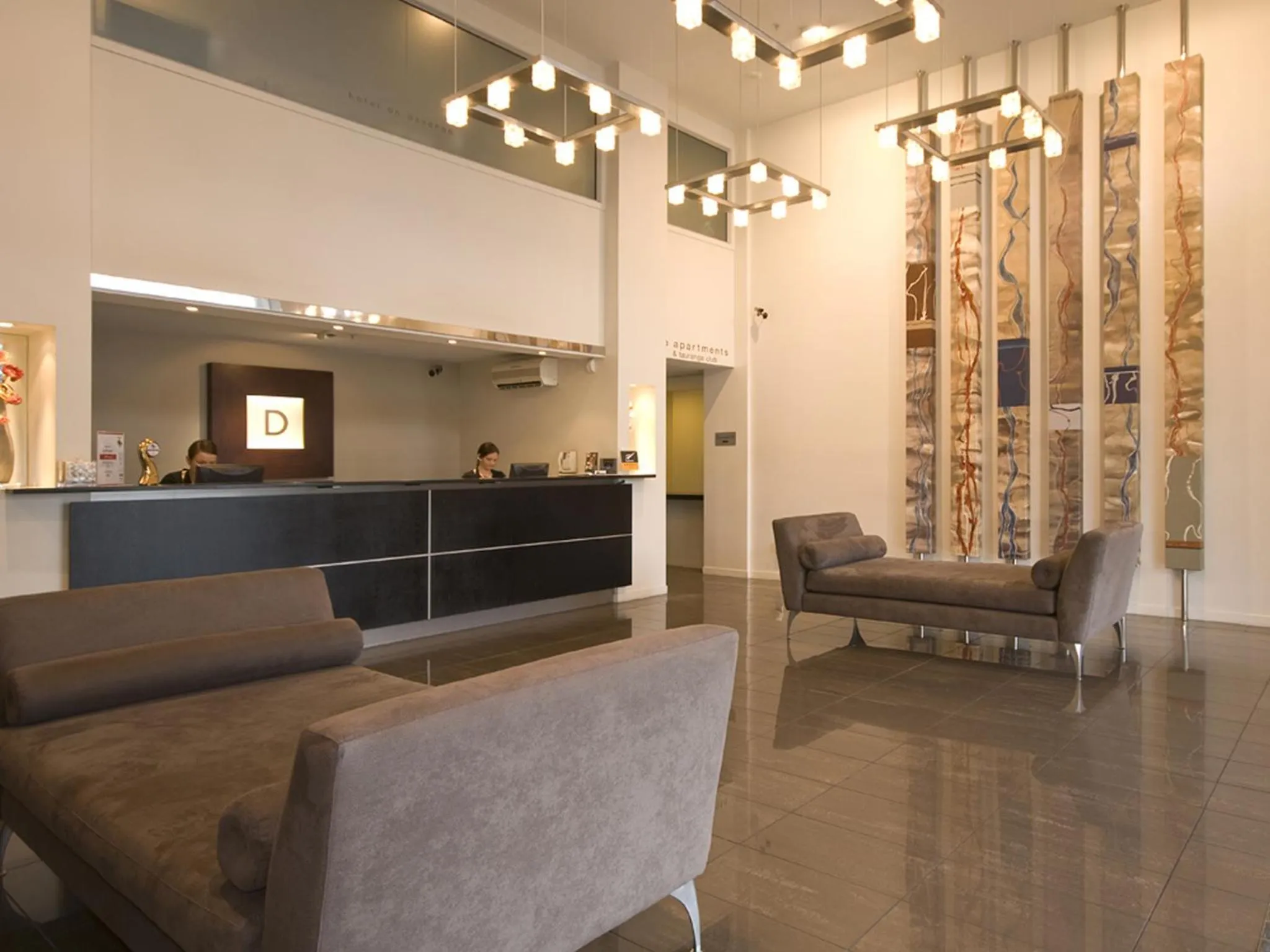 Lobby or reception in Hotel on Devonport
