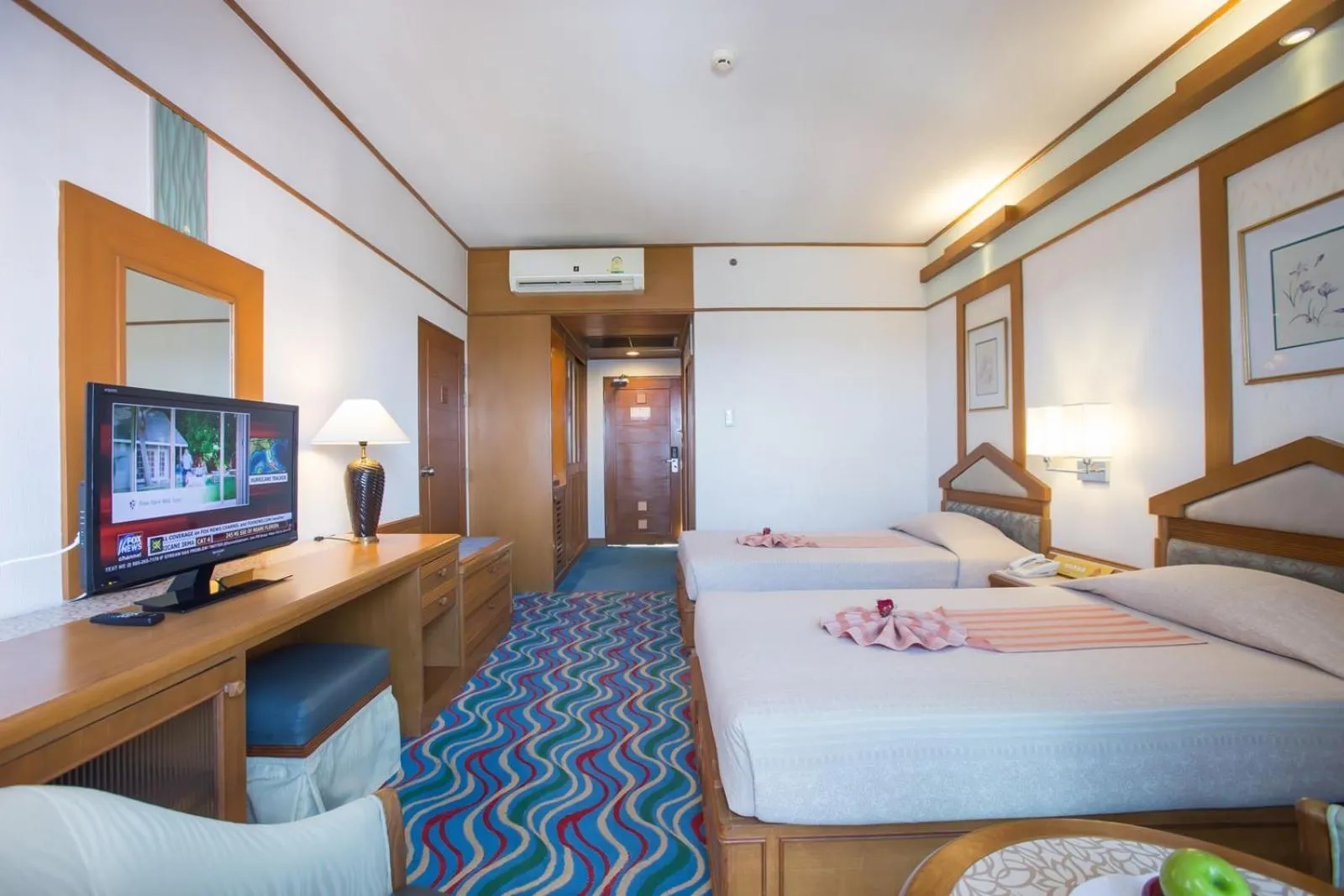 Bed in Asia Cha-am Hotel