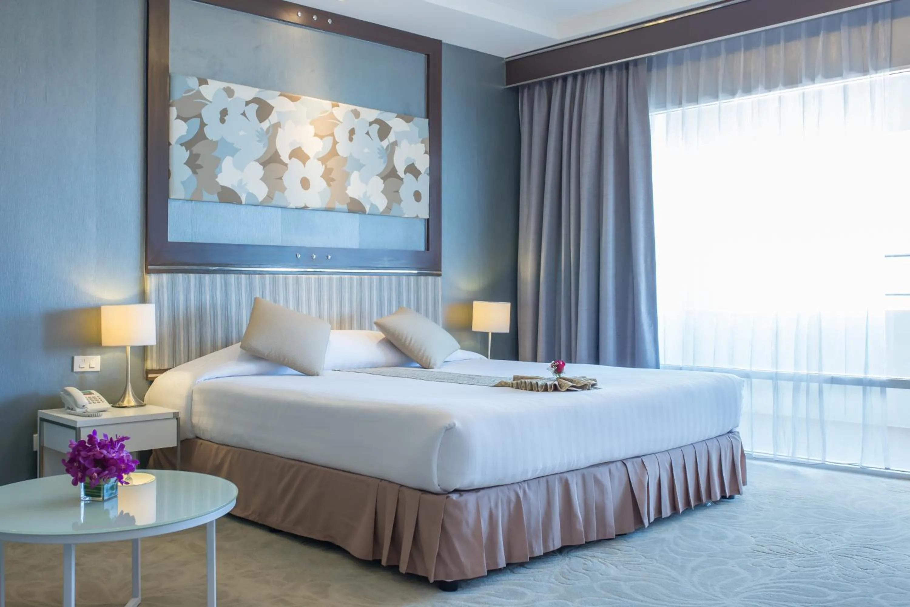 Bed in Asia Cha-am Hotel