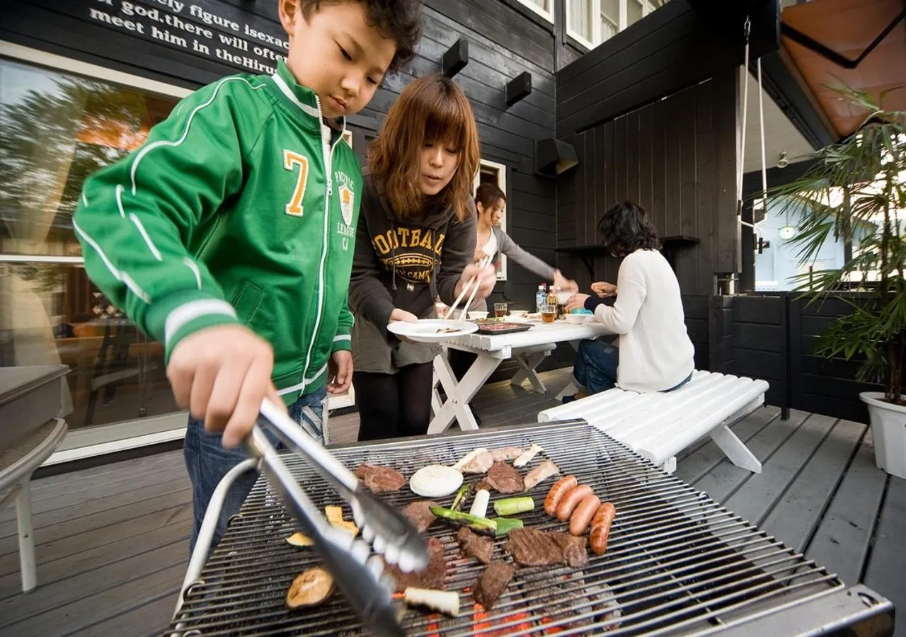 Balcony/Terrace in Holiday House Green Garden