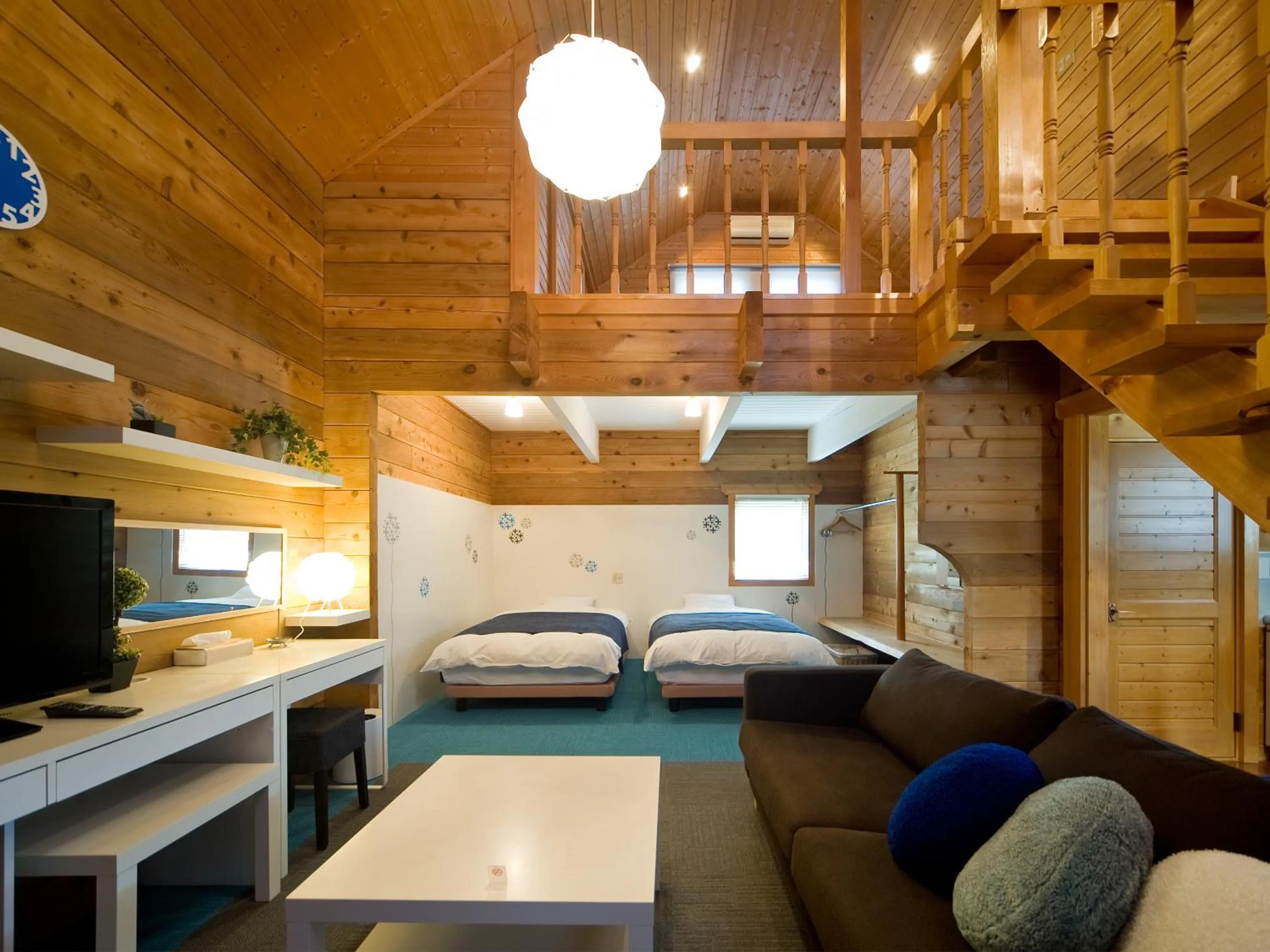 Bed in Holiday House Green Garden