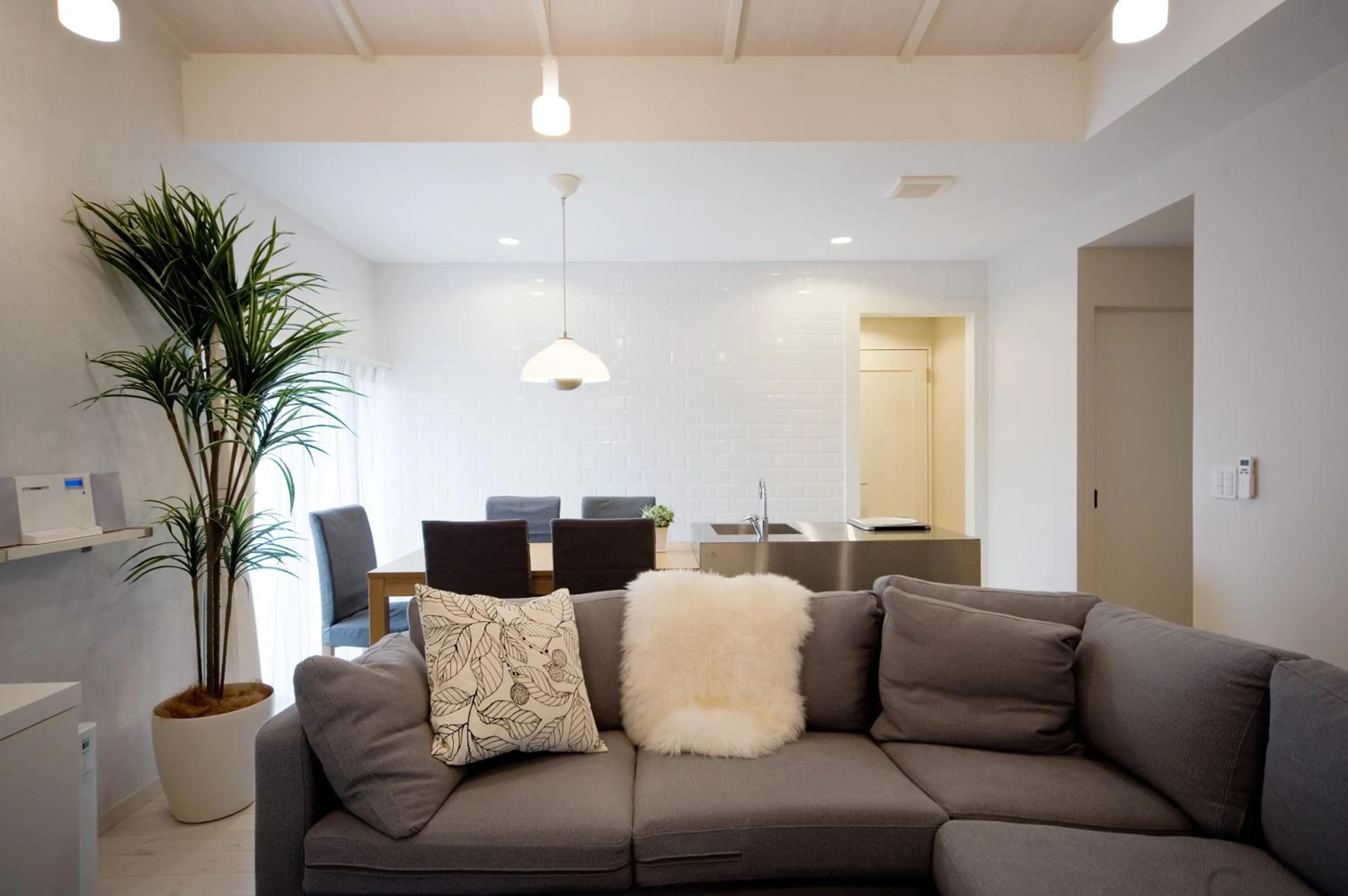 Living room in Holiday House Green Garden