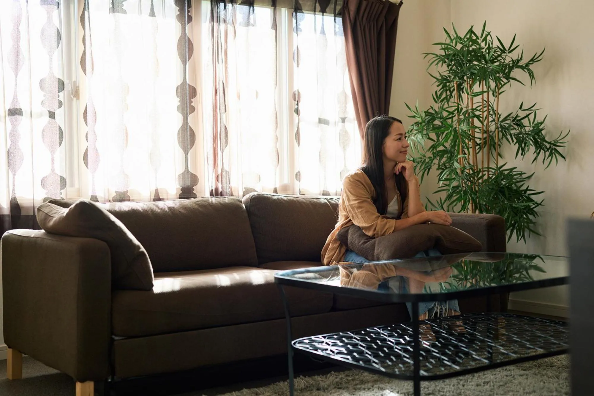 Living room in Holiday House Green Garden