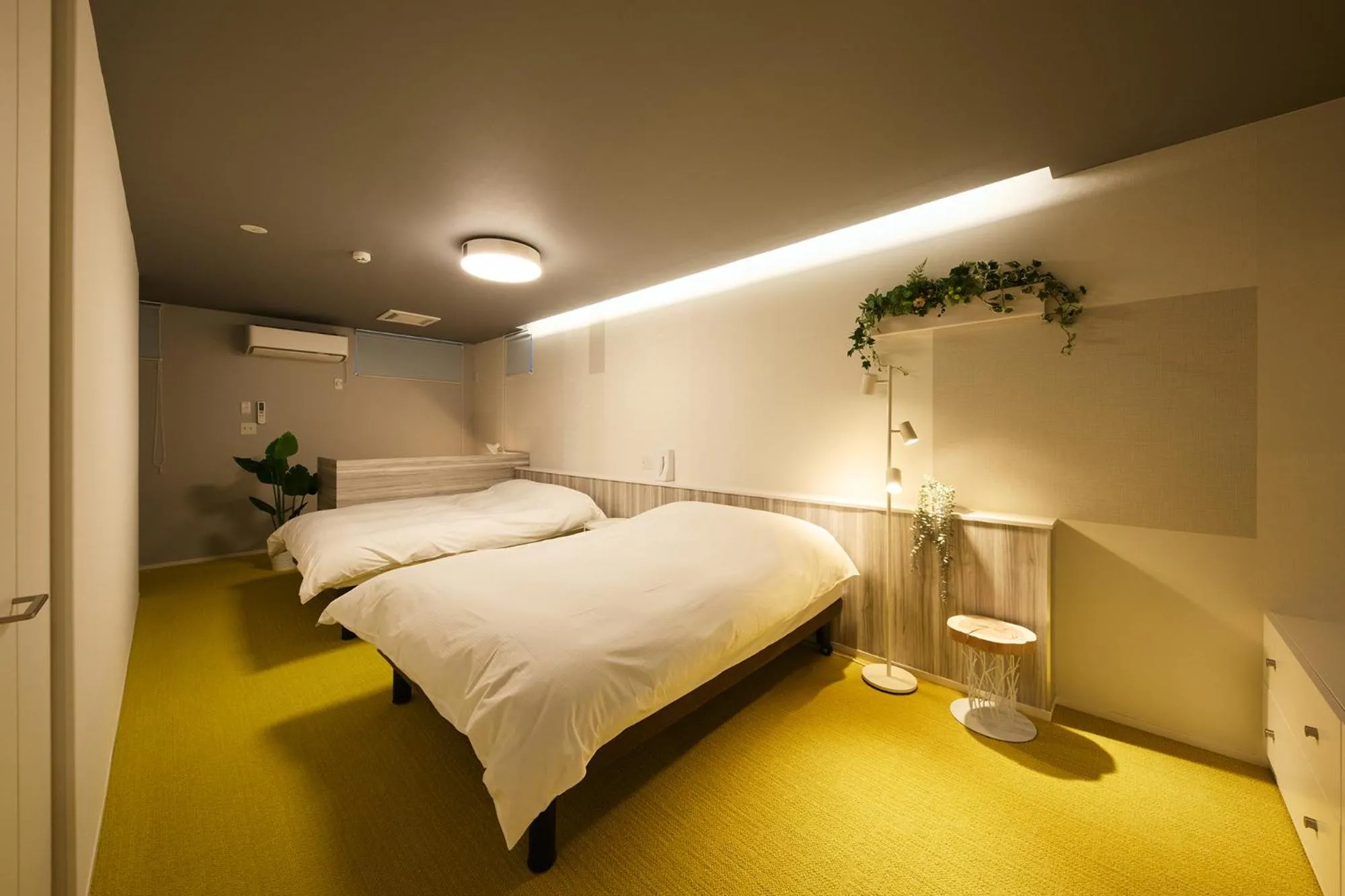 Bedroom, Bed in Holiday House Green Garden