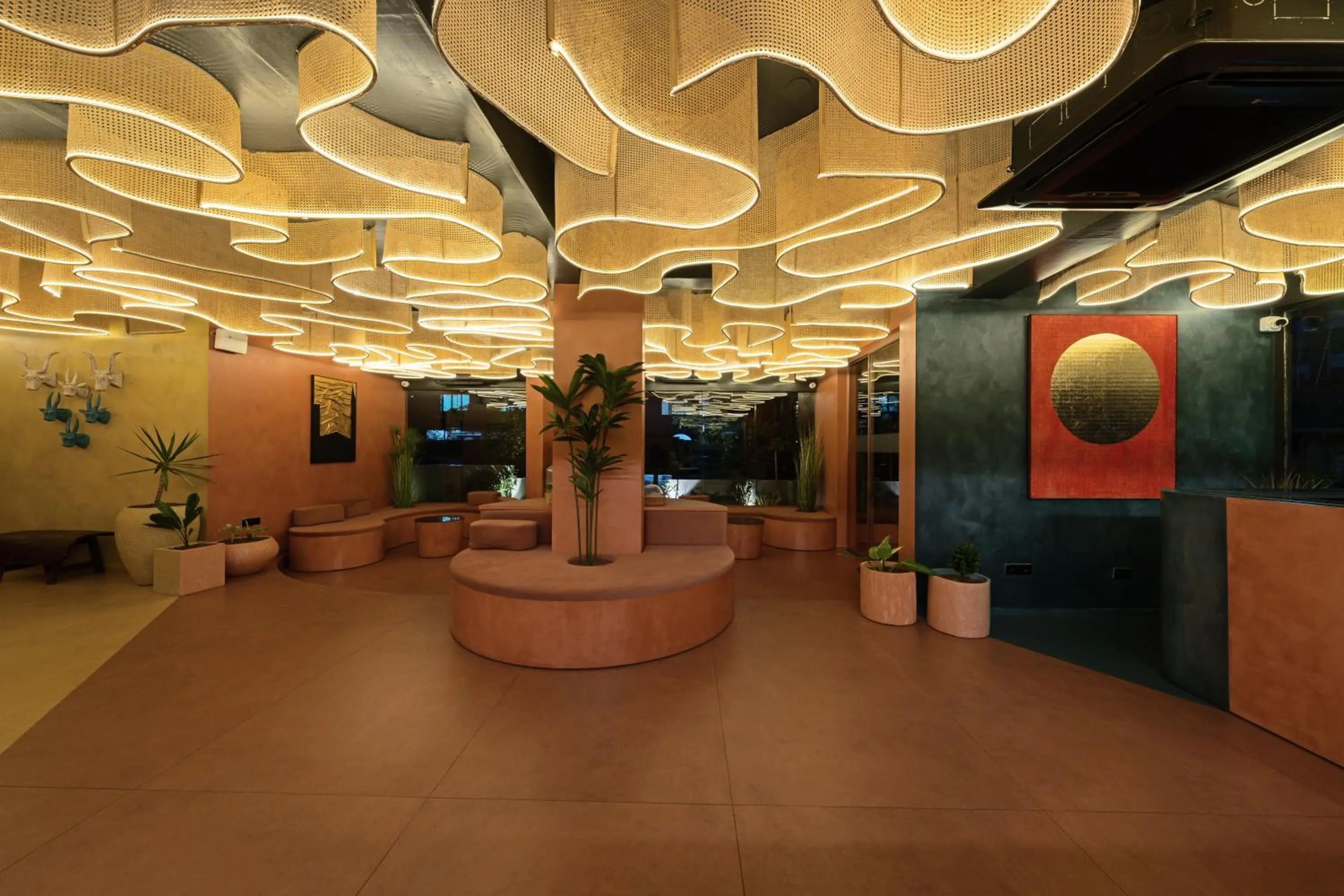 Lobby or reception in La Serene
