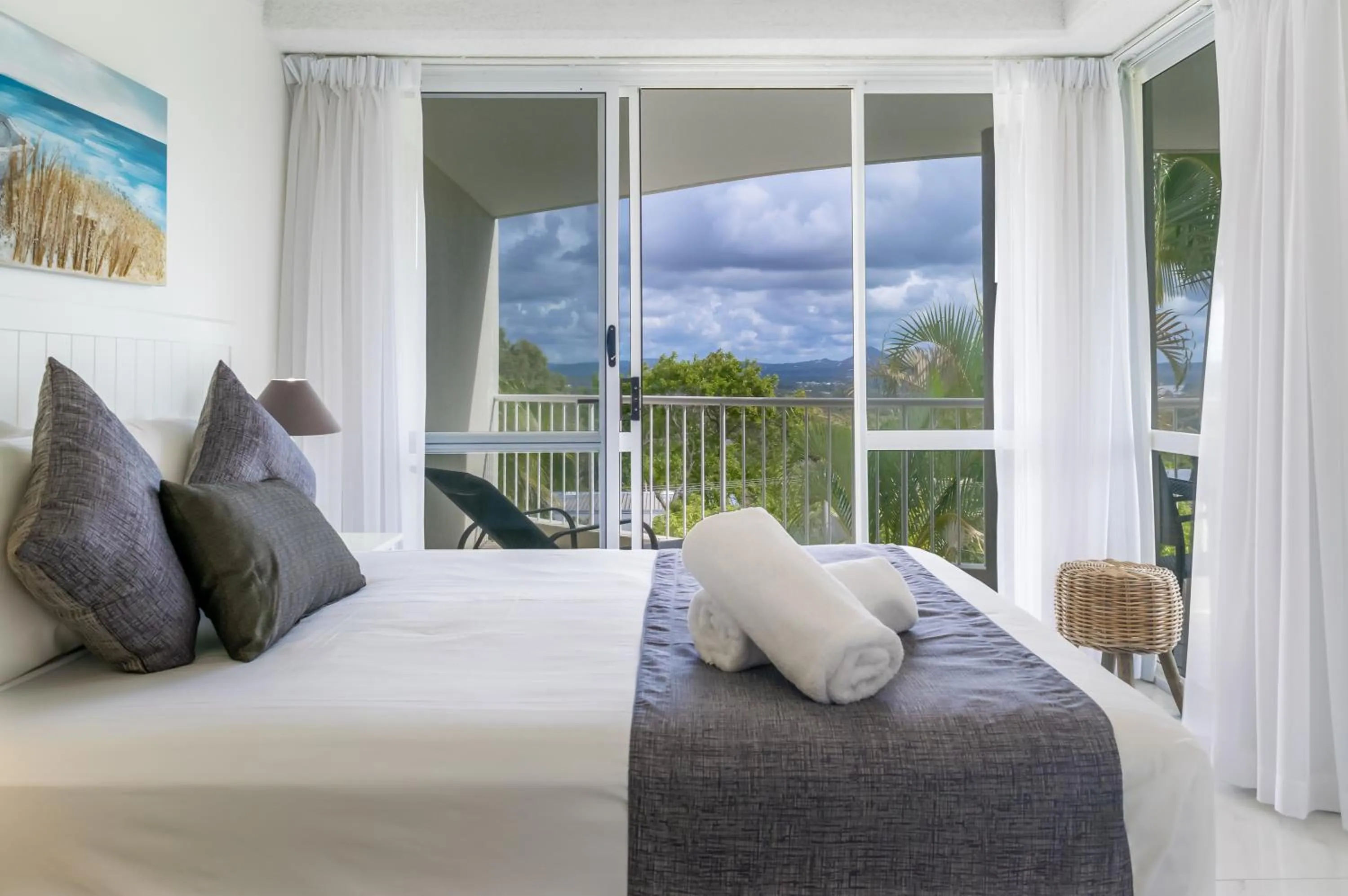 Bed in Noosa Hill Resort