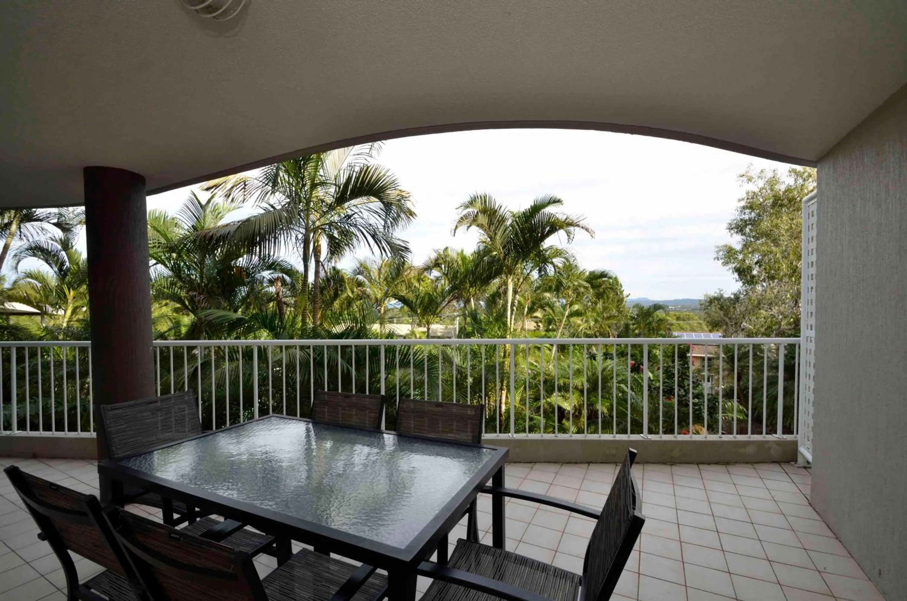 Patio in Noosa Hill Resort
