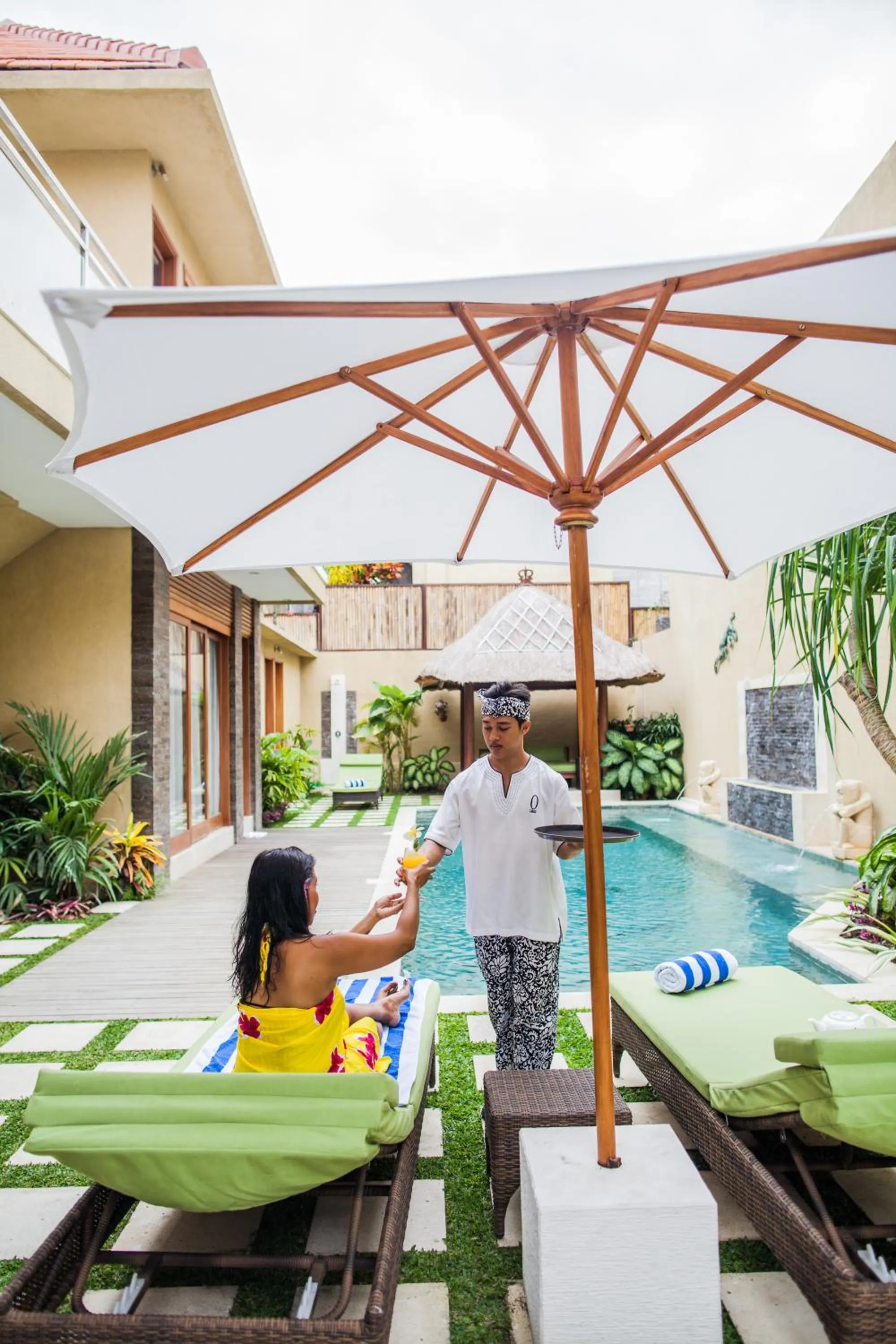 Swimming pool in O Villas Seminyak - 2026 Earlybirds ON SALE!