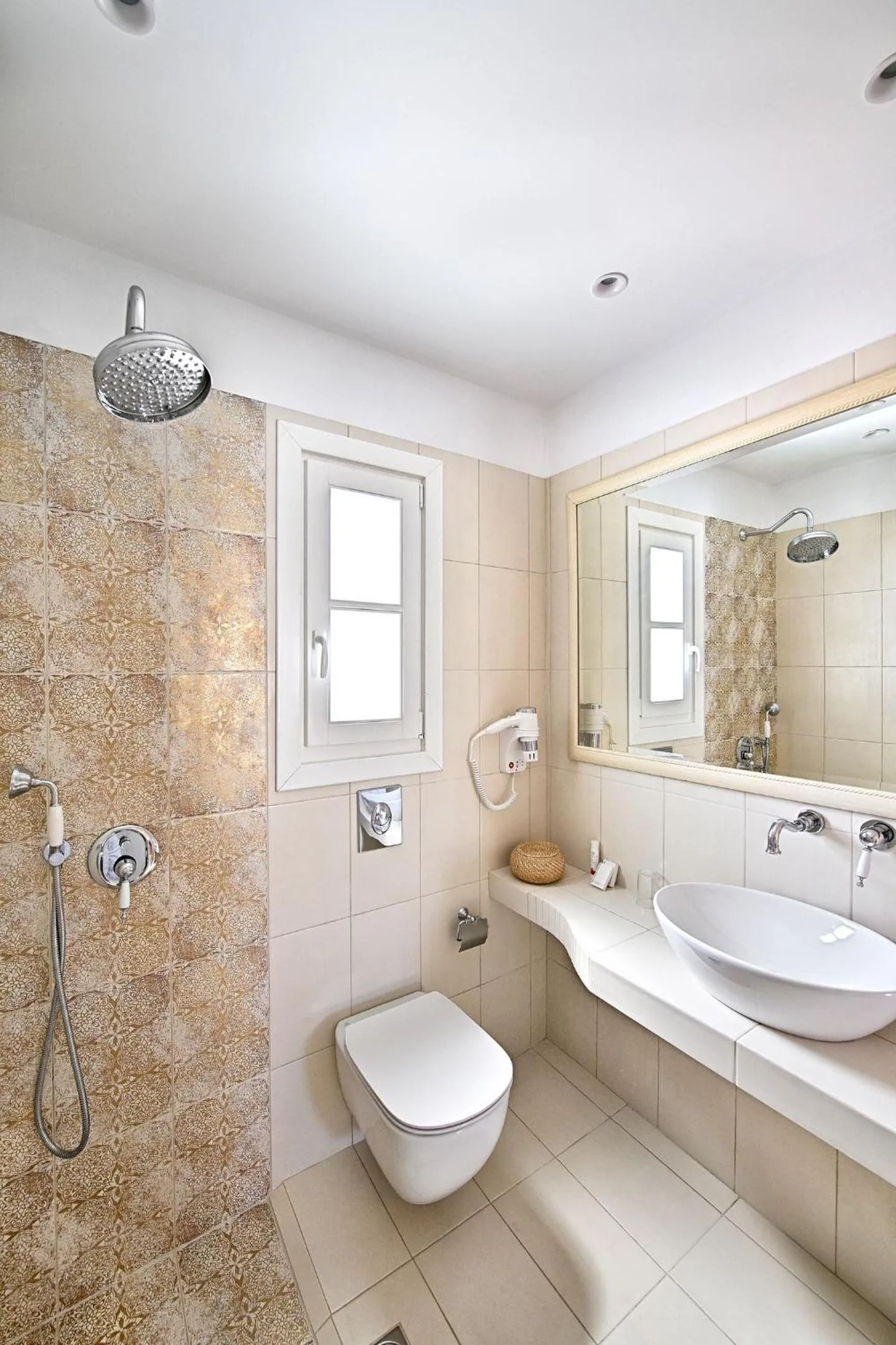 Shower in Erato Hotel Mykonos