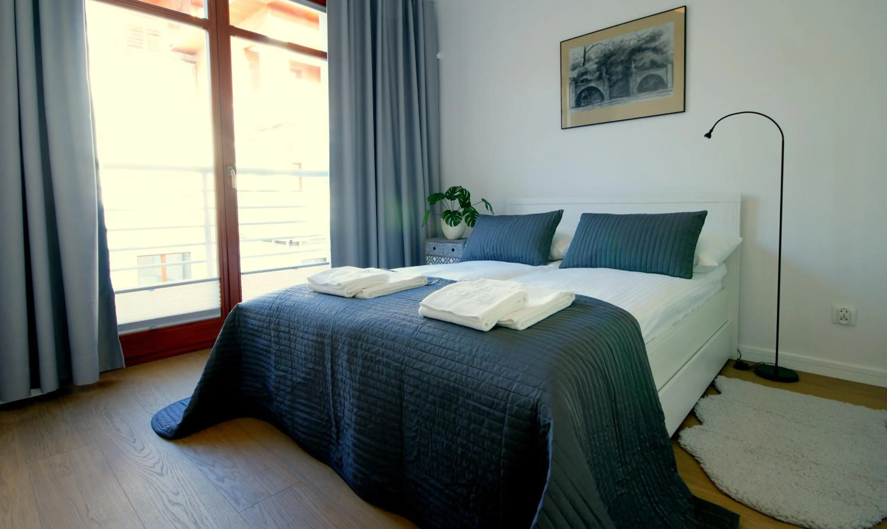 Bed in IRS ROYAL APARTMENTS Apartamenty IRS Neptun Park