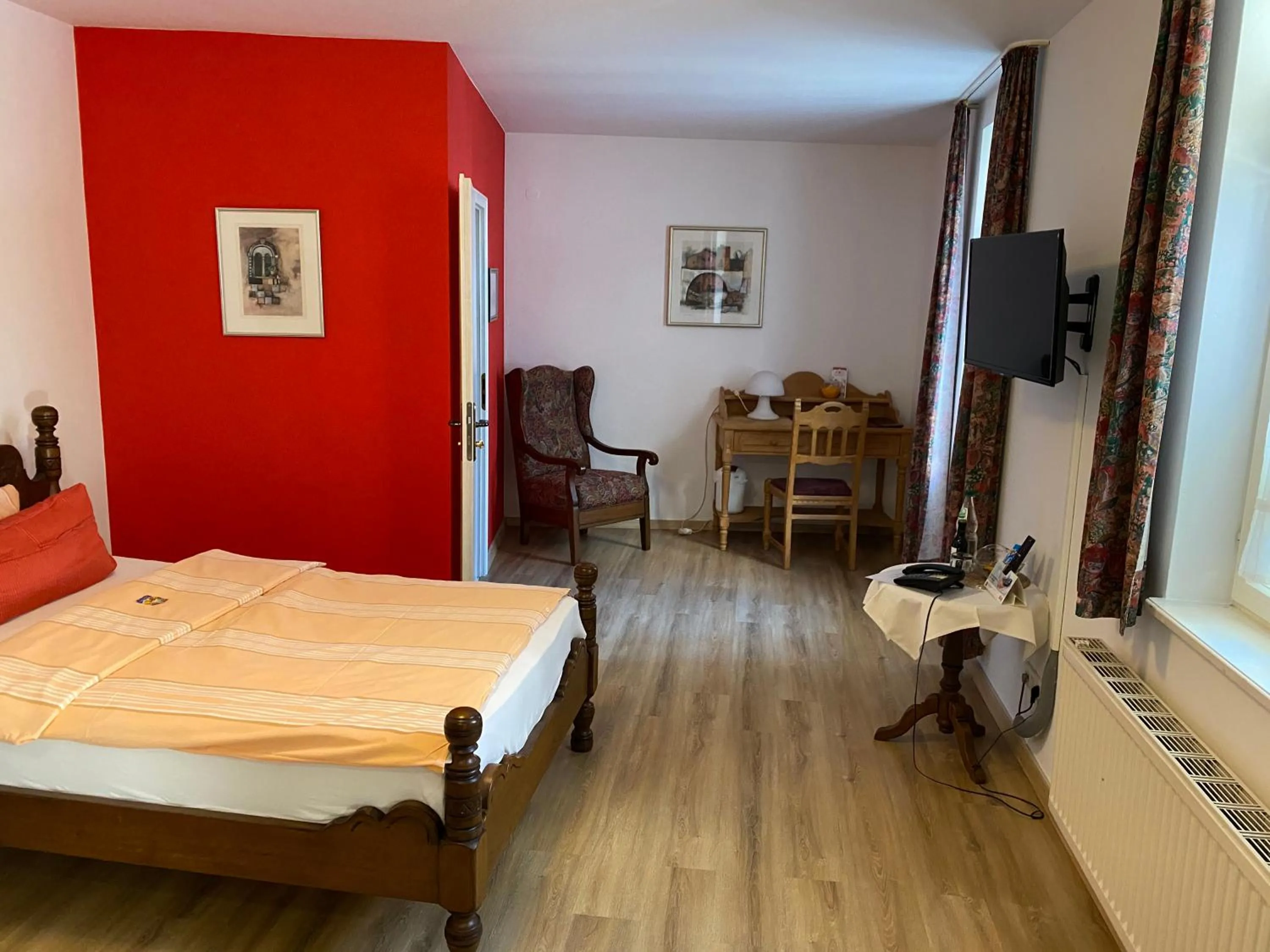 Bed in Altstadthotel Wilde Rose