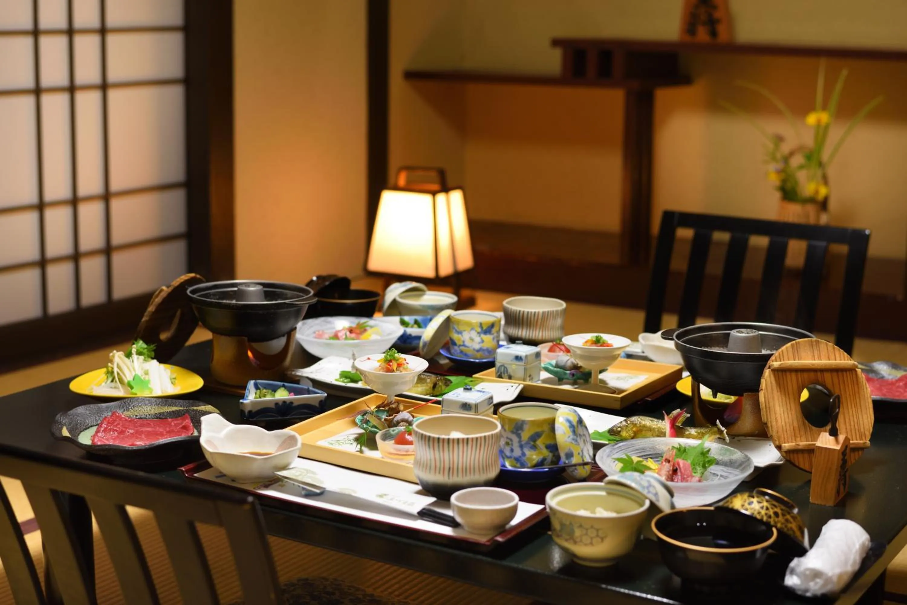 Dinner in Shouhakutei Azumaso