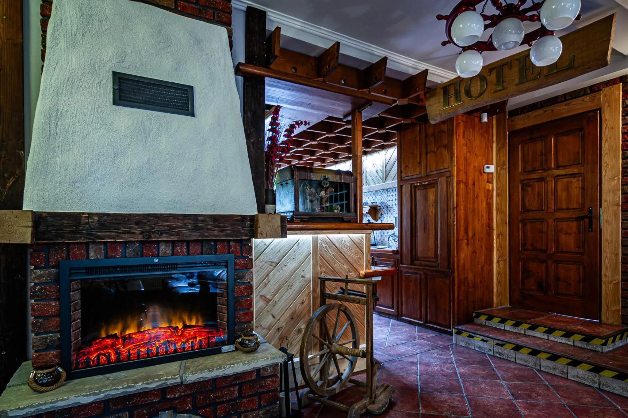 Lobby or reception in Aparthotel Pod Nosalem