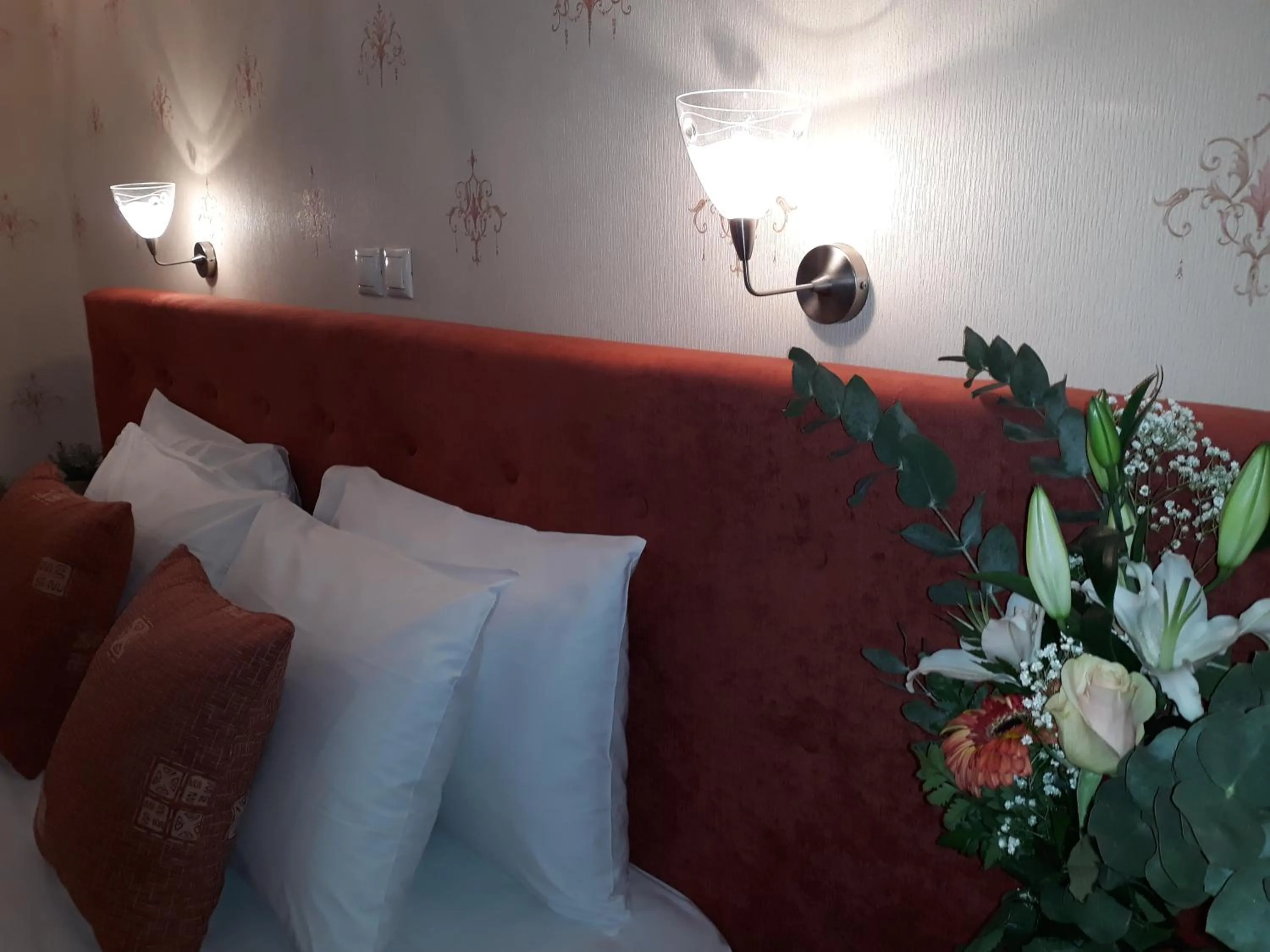 Bed in Grand Olympic Hotel Loutraki