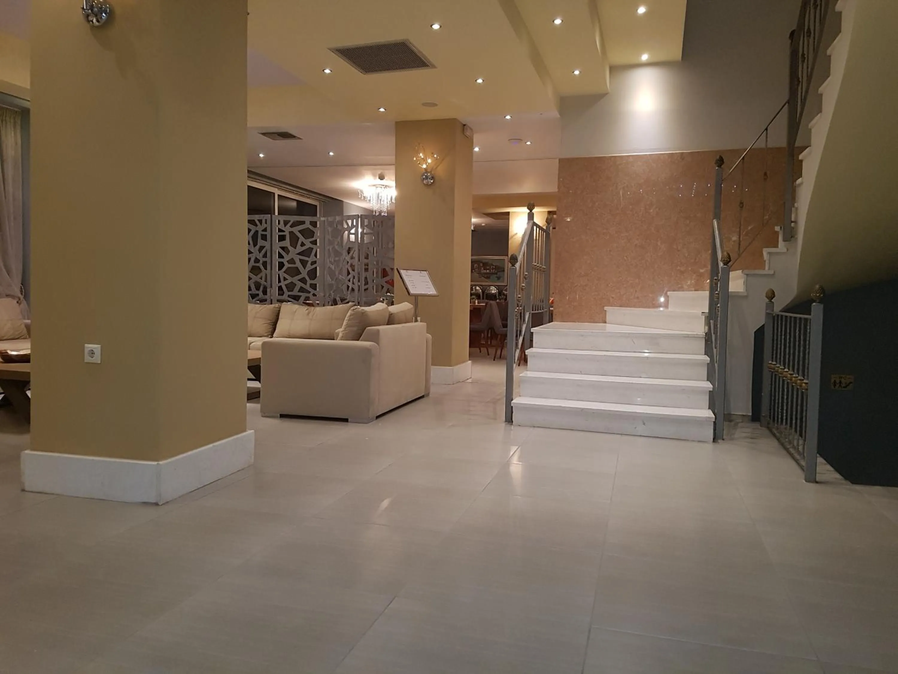 Lobby or reception in Grand Olympic Hotel Loutraki