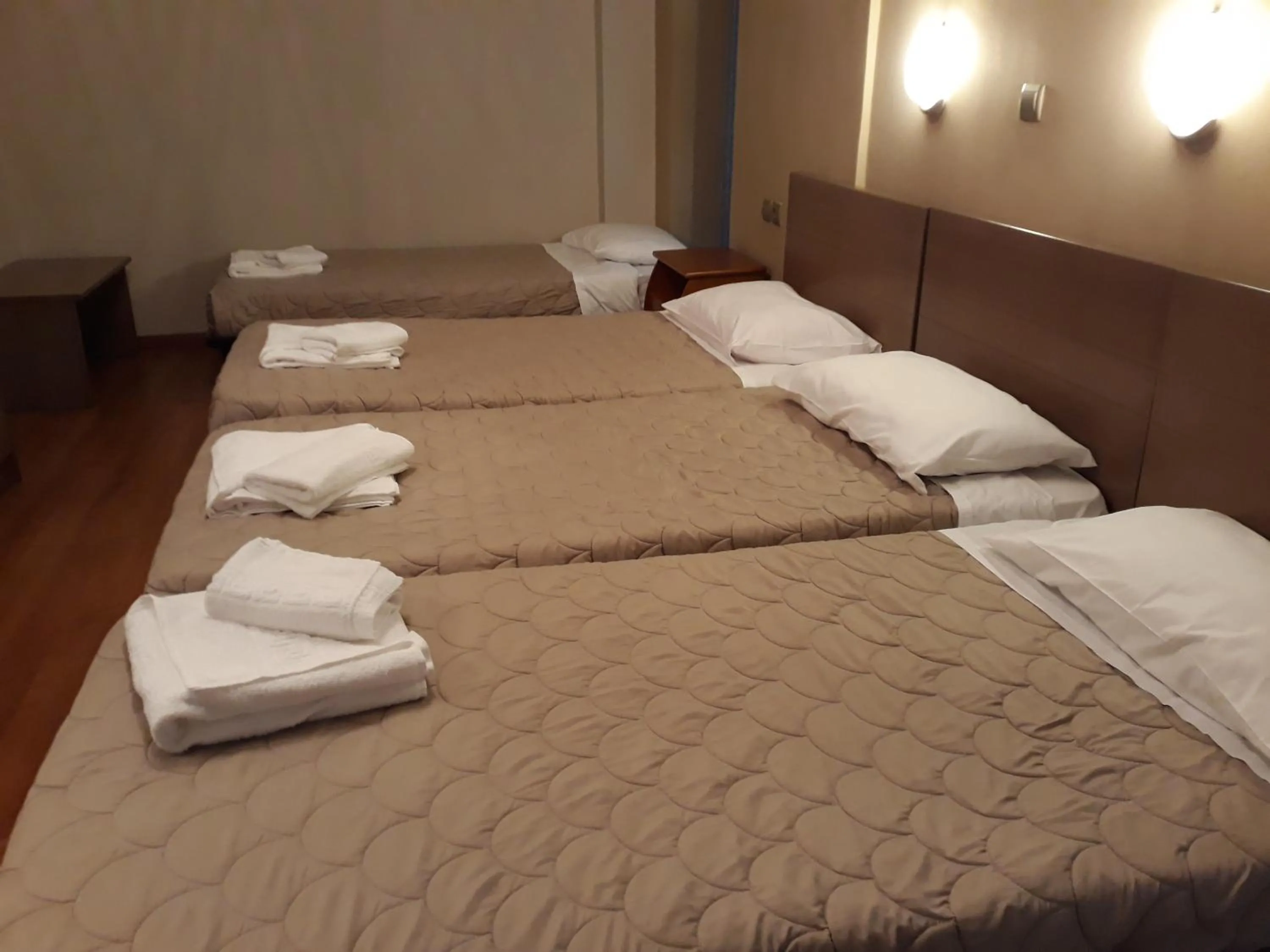 Bed in Grand Olympic Hotel Loutraki