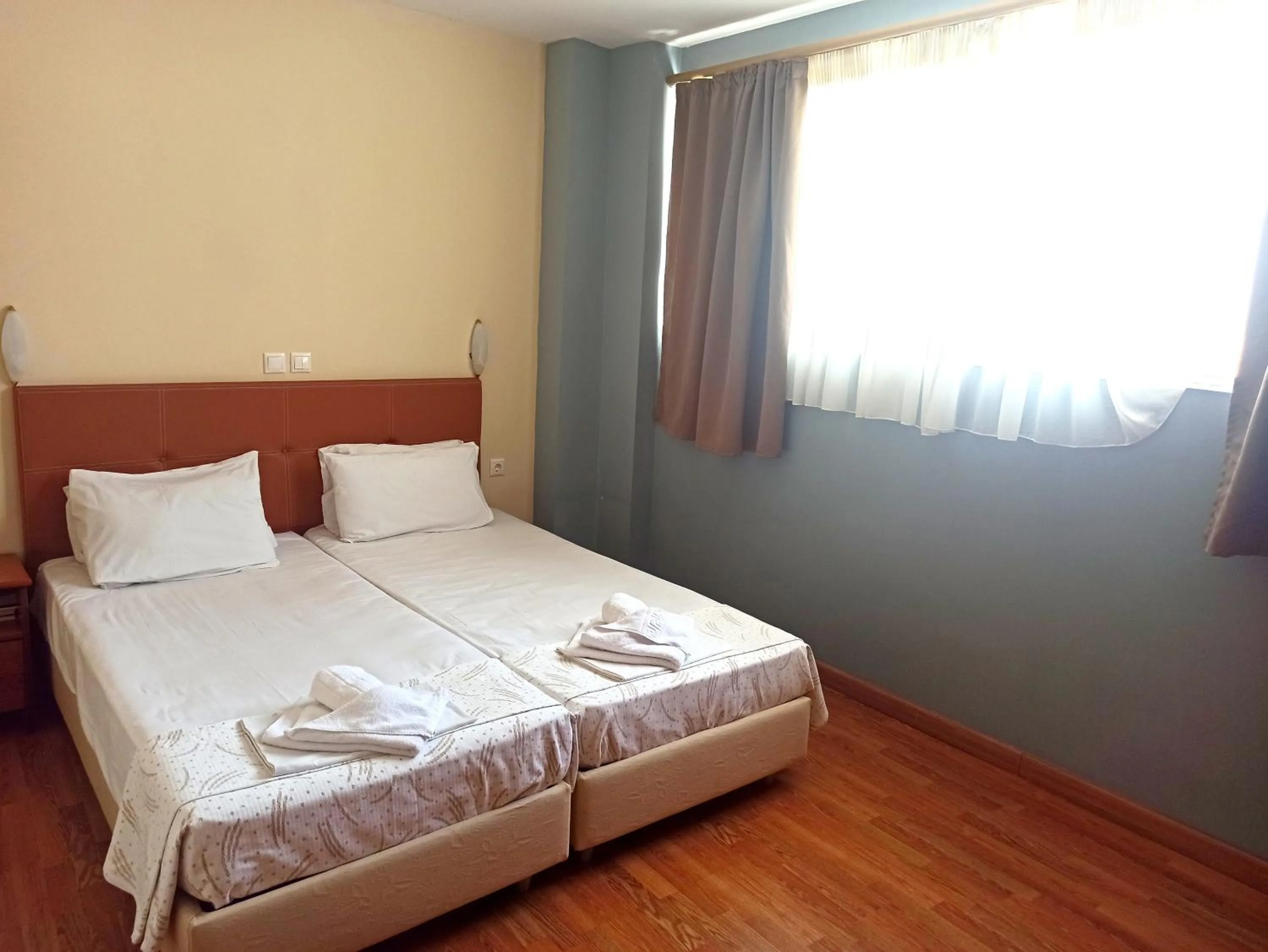 Bed in Grand Olympic Hotel Loutraki