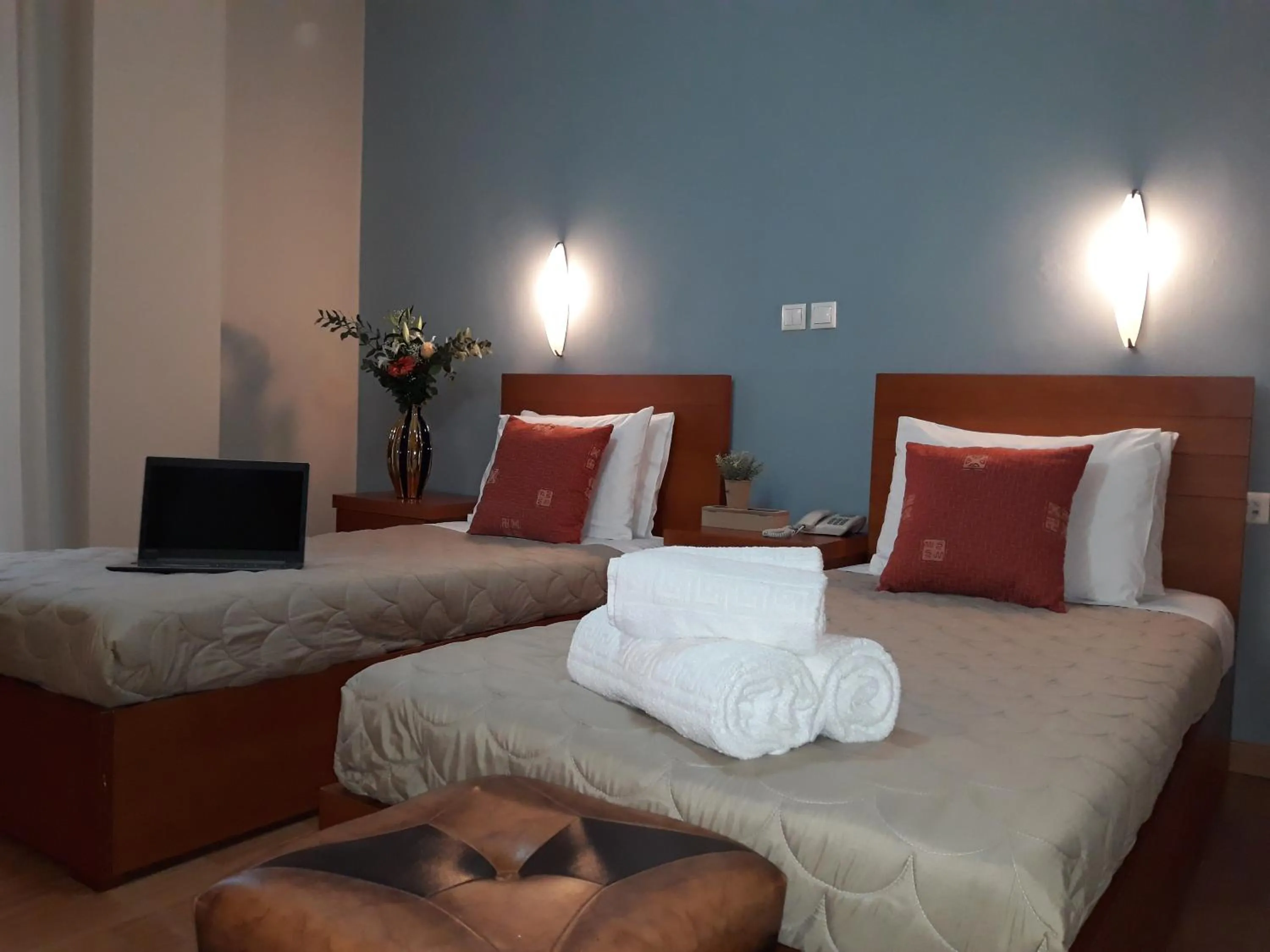 Bed in Grand Olympic Hotel Loutraki