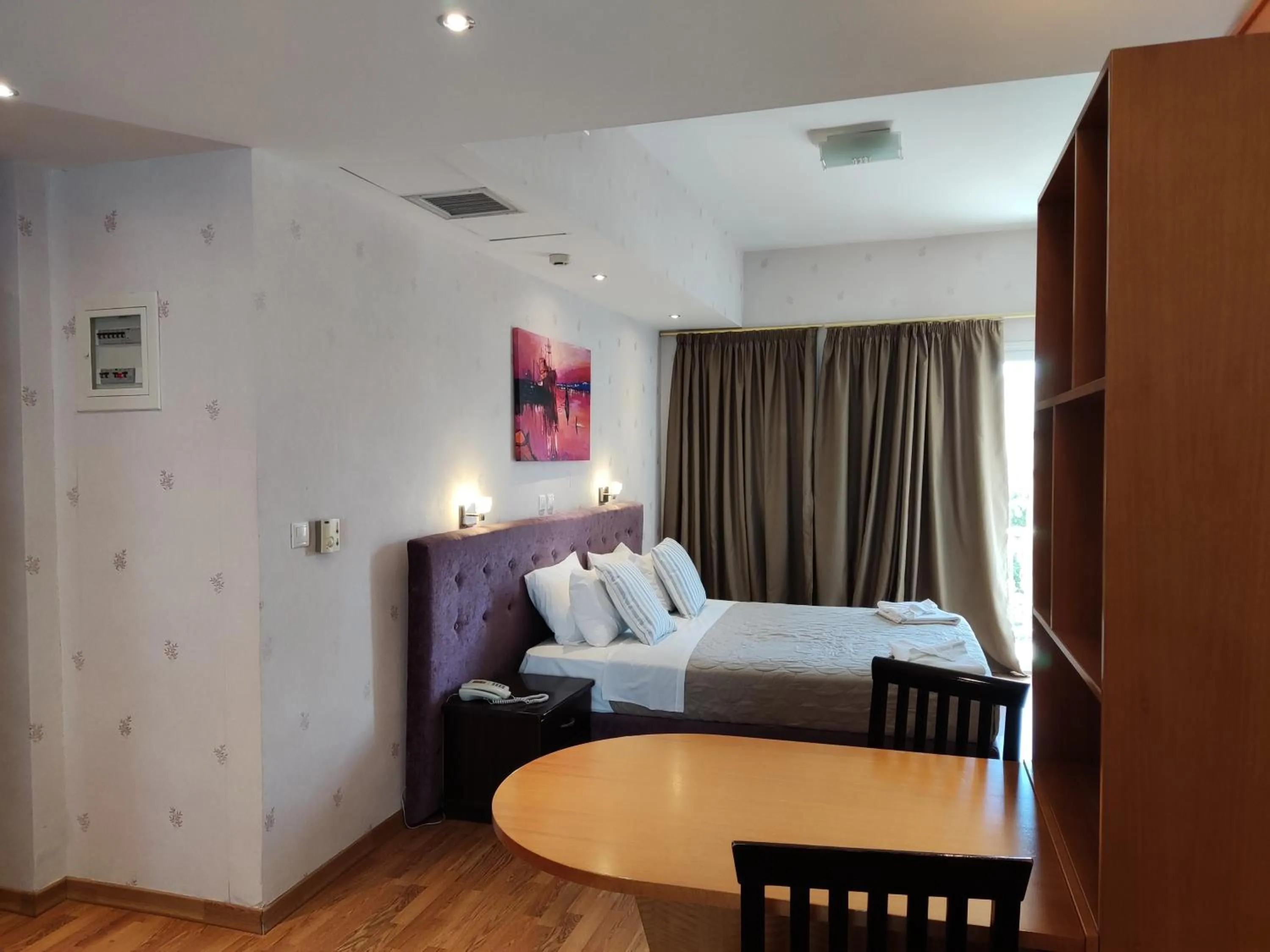 Bed in Grand Olympic Hotel Loutraki