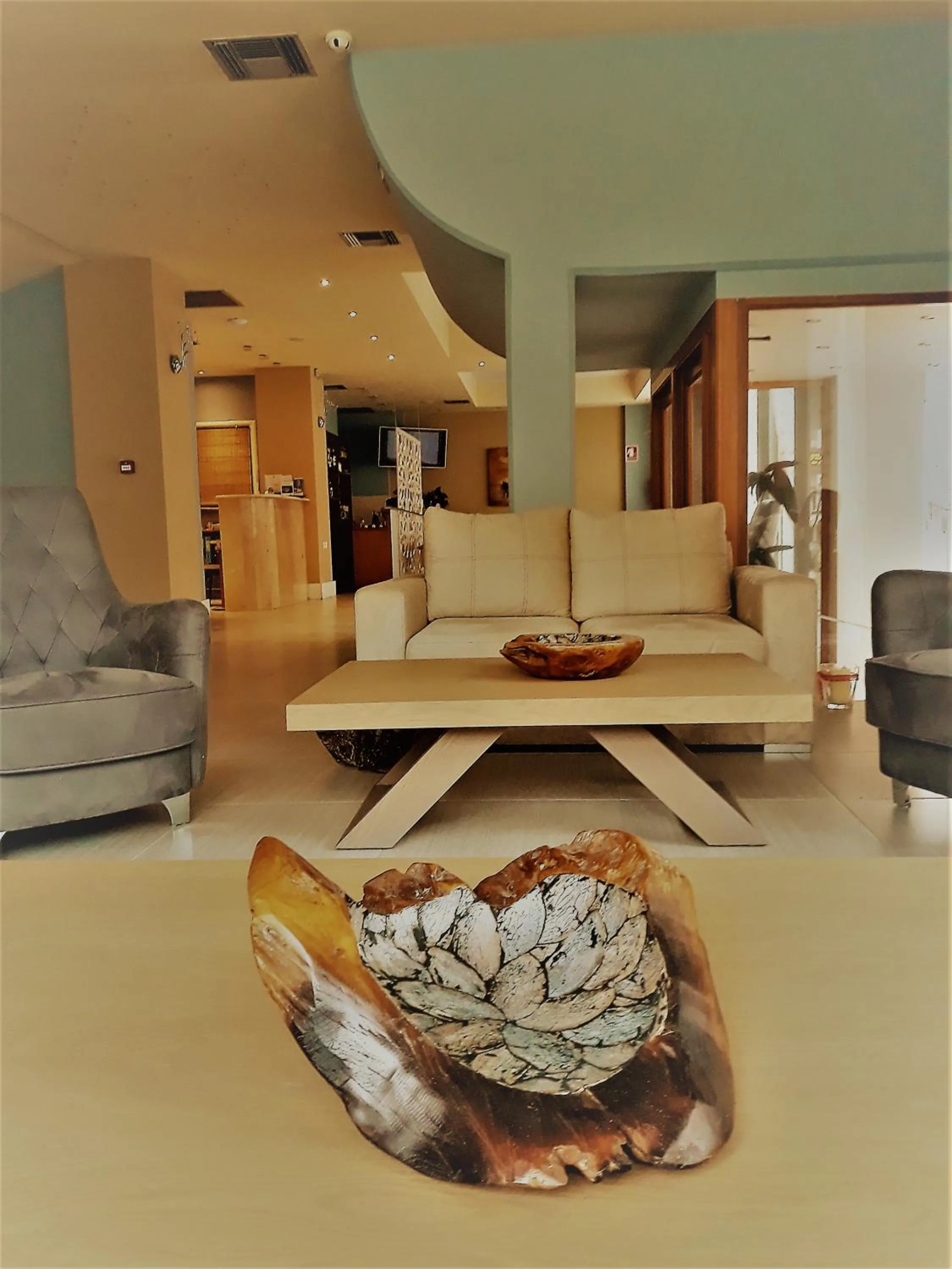 Lobby or reception in Grand Olympic Hotel Loutraki