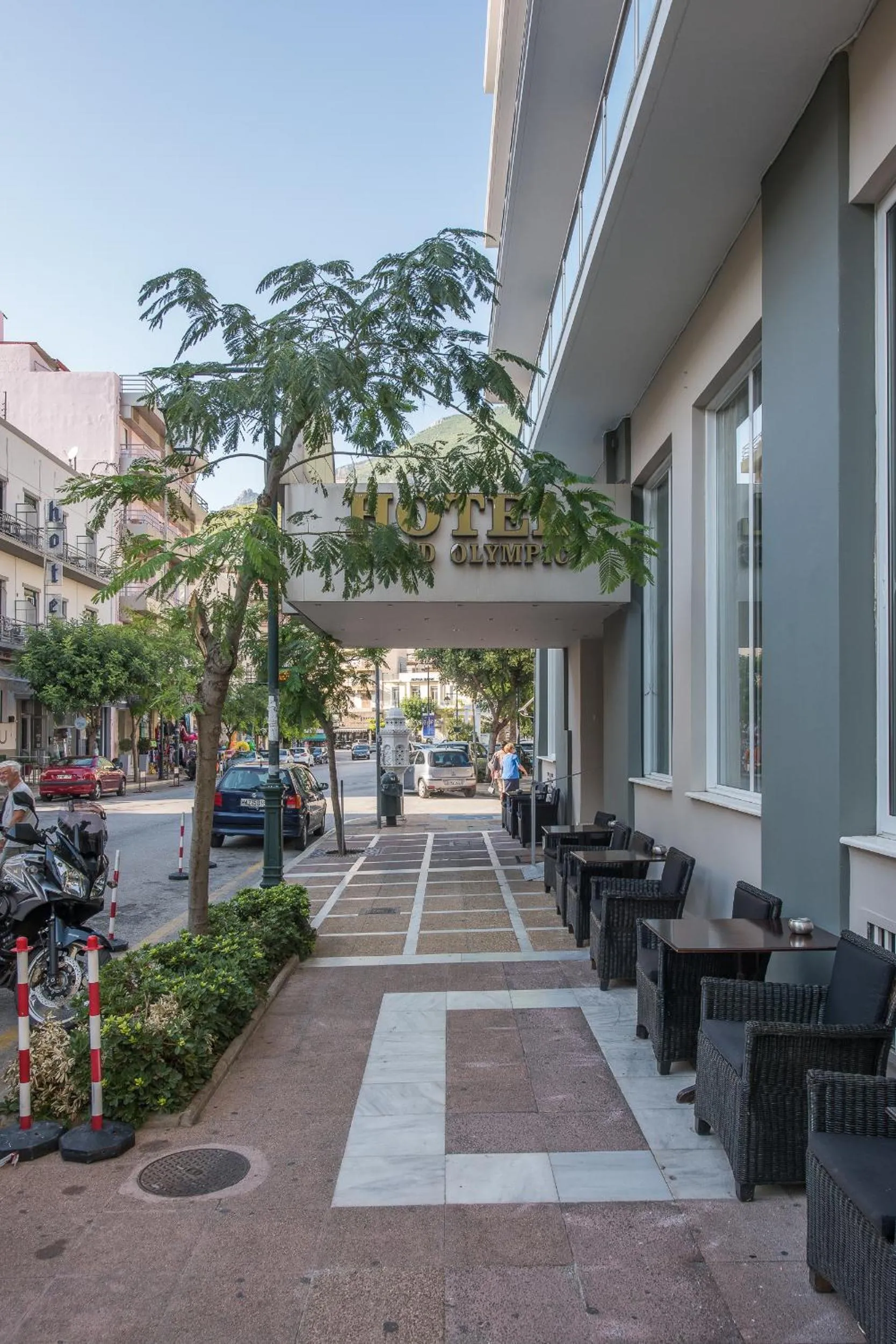 Facade/entrance in Grand Olympic Hotel Loutraki