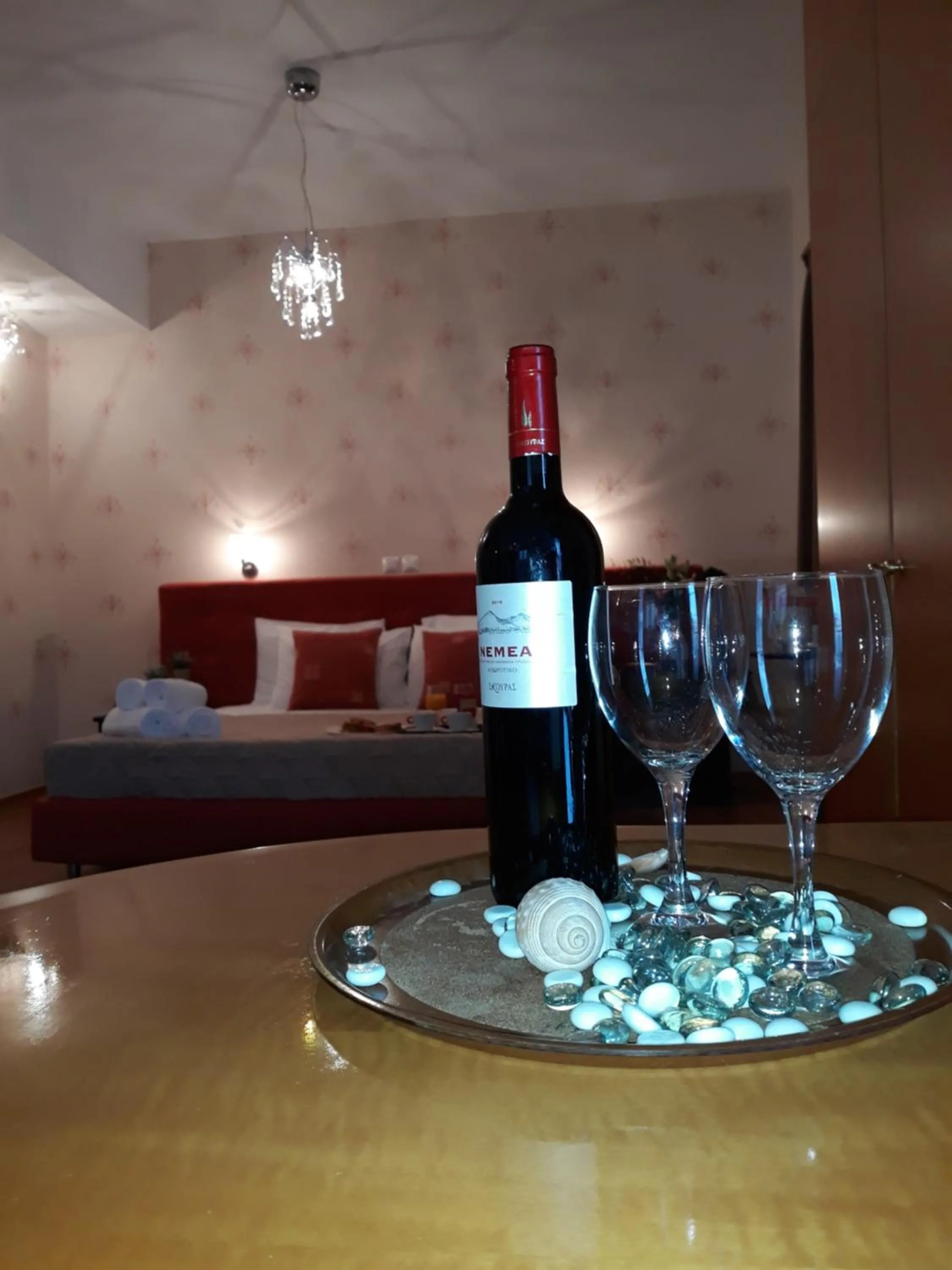 Bed in Grand Olympic Hotel Loutraki