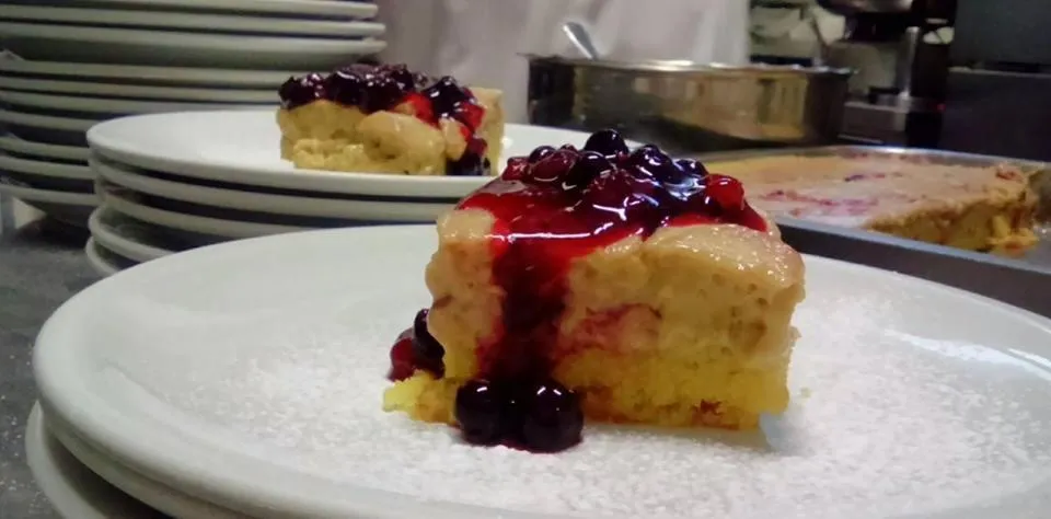 Food close-up in Hotel Monti