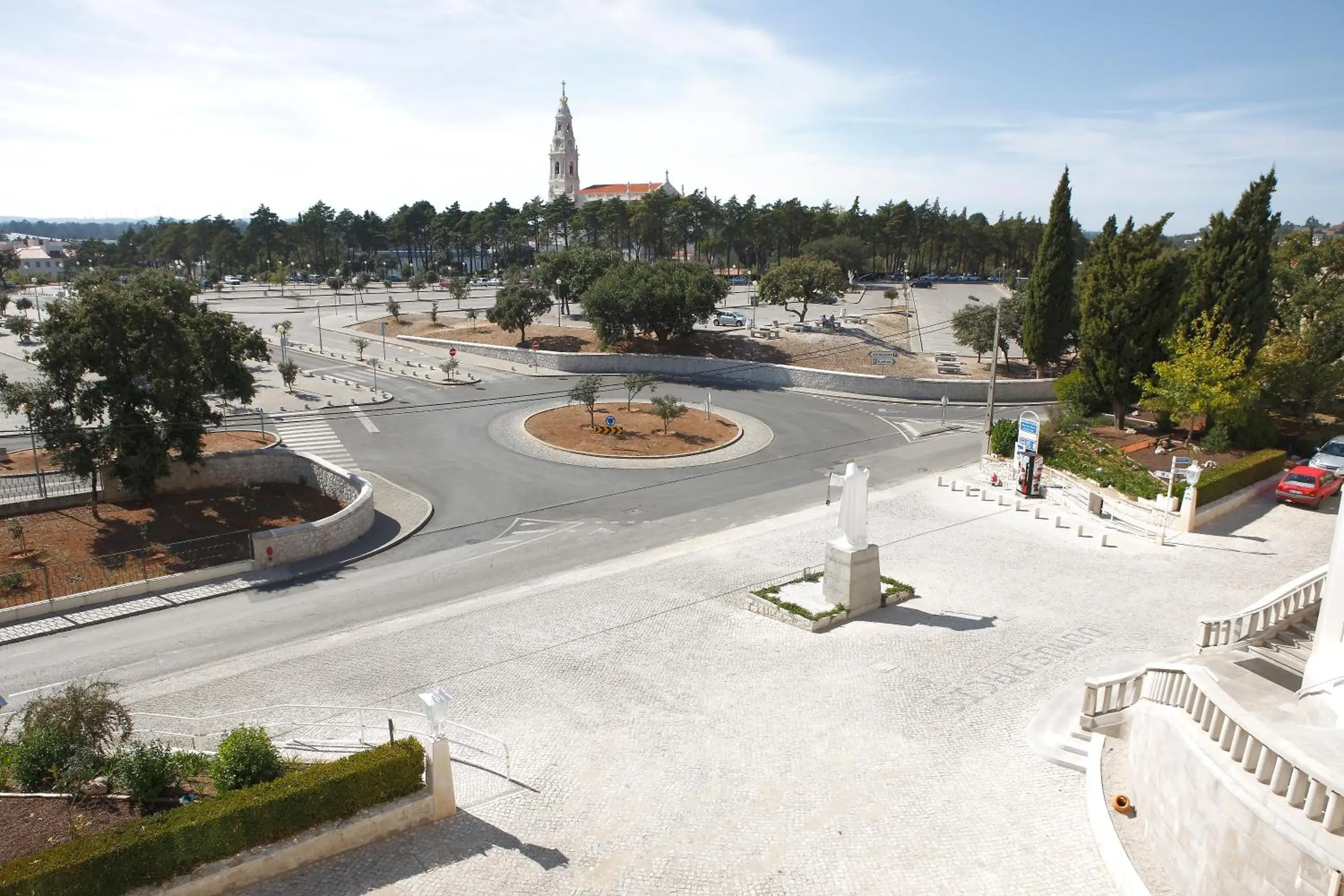 Bird's eye view in Domus Pacis Fatima Hotel Bird's eye view in Domus Pacis Fatima Hotel