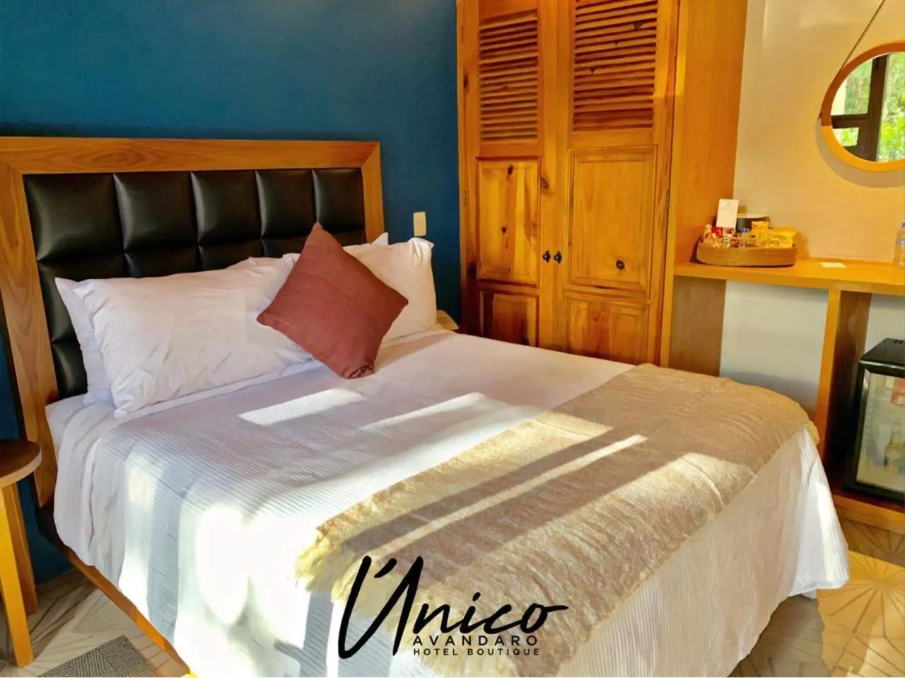 Bedroom, Bed in Hotel Boutique Unico Avandaro