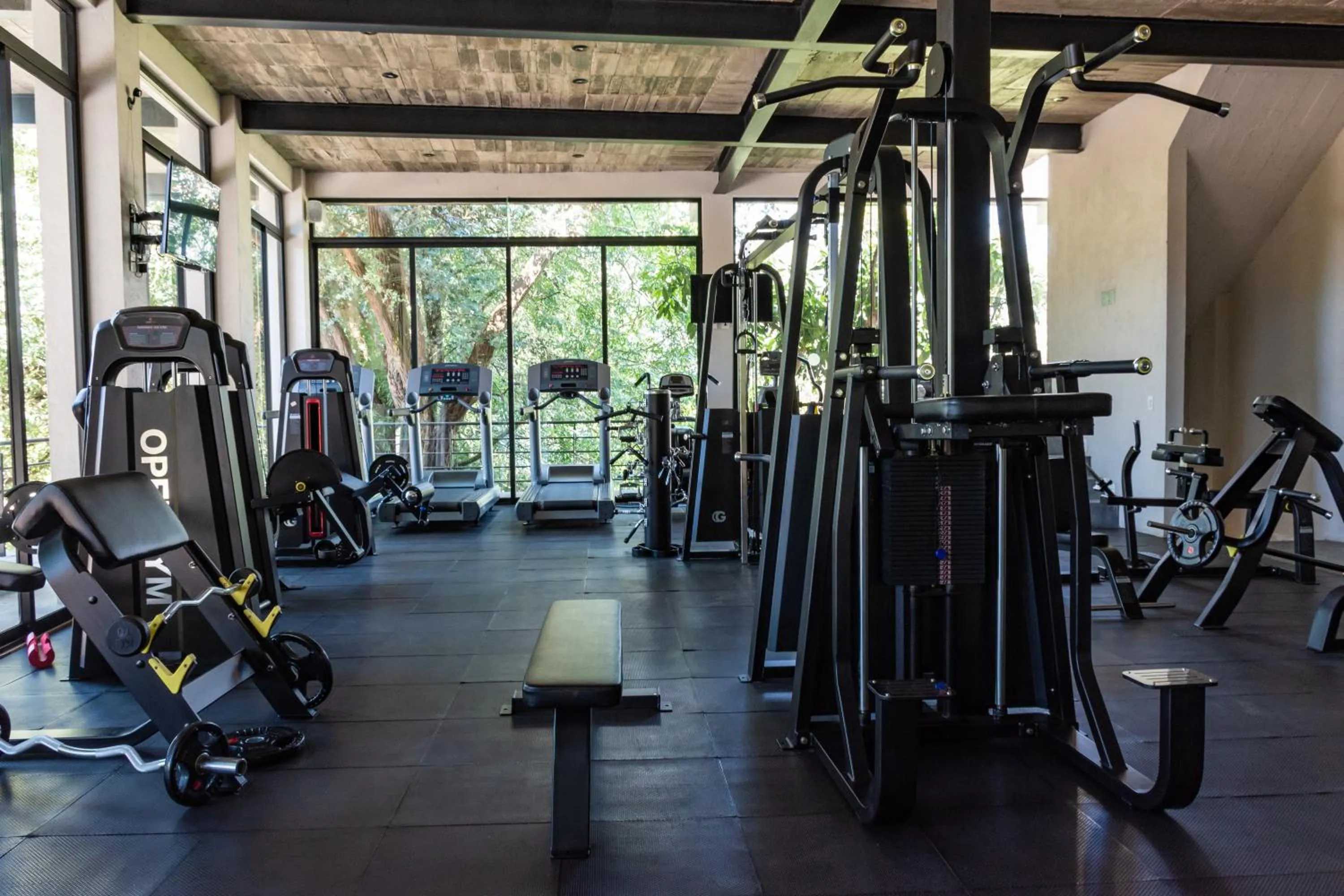 Fitness centre/facilities in Hotel Boutique Unico Avandaro