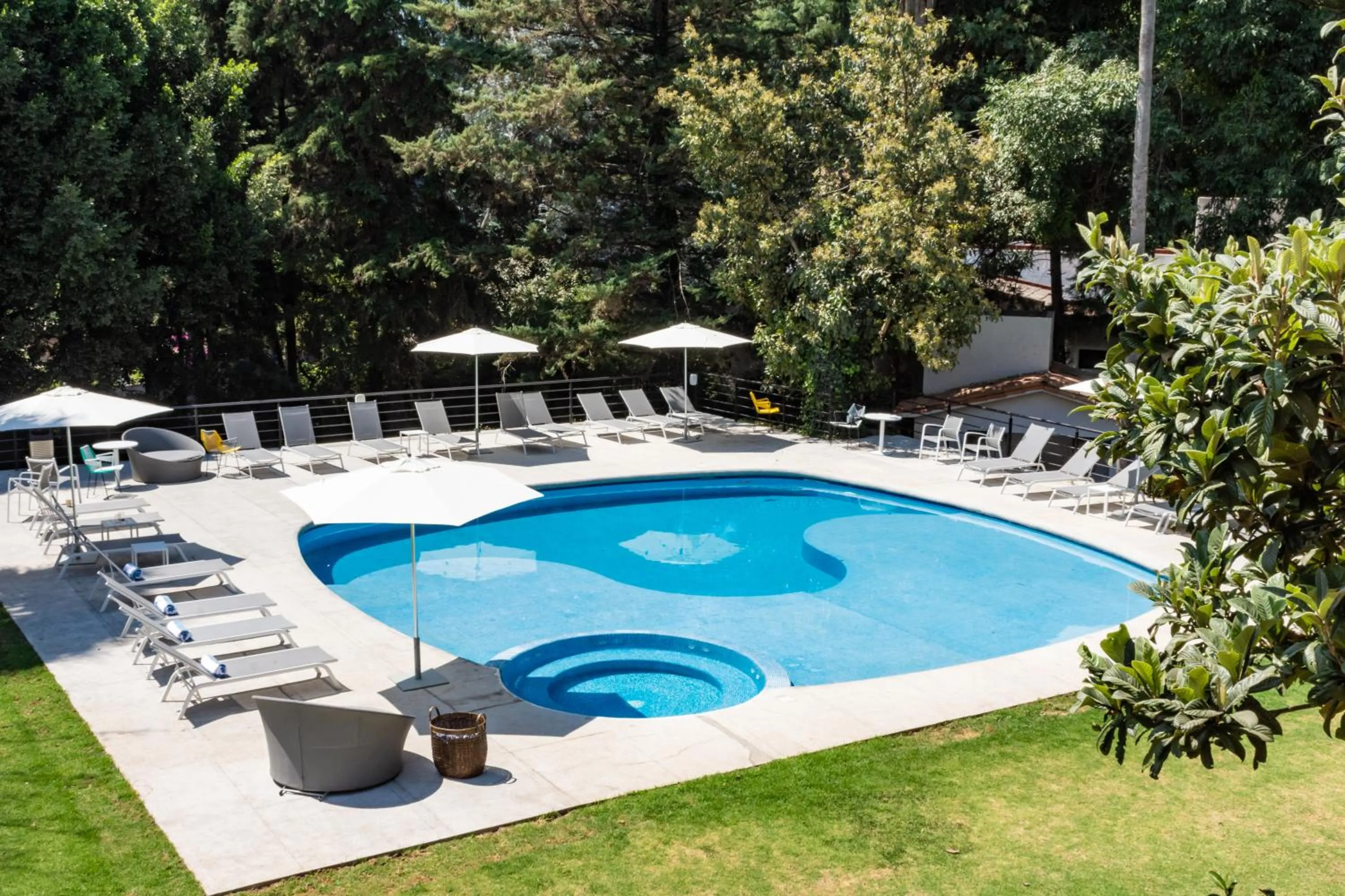 Garden in Hotel Boutique Unico Avandaro