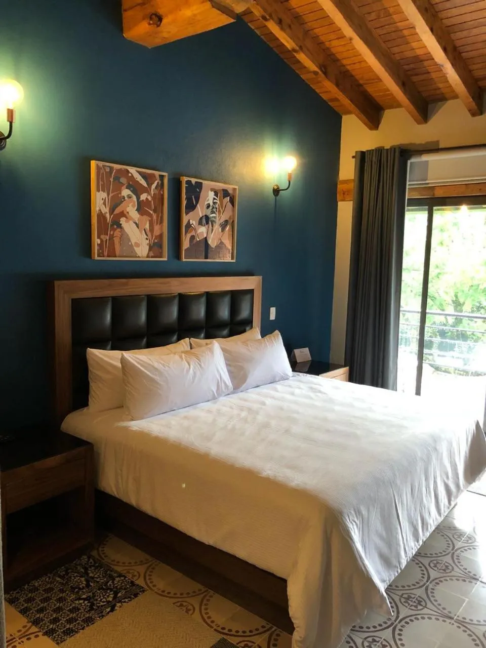 Bedroom, Bed in Hotel Boutique Unico Avandaro